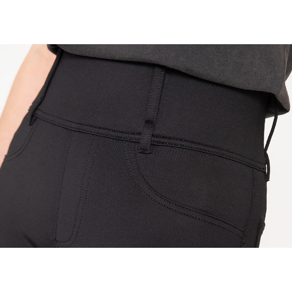 John Doe-Jeggy Monolayer Motorrad Damen Leggings schwarz  32/32-0000453001001240