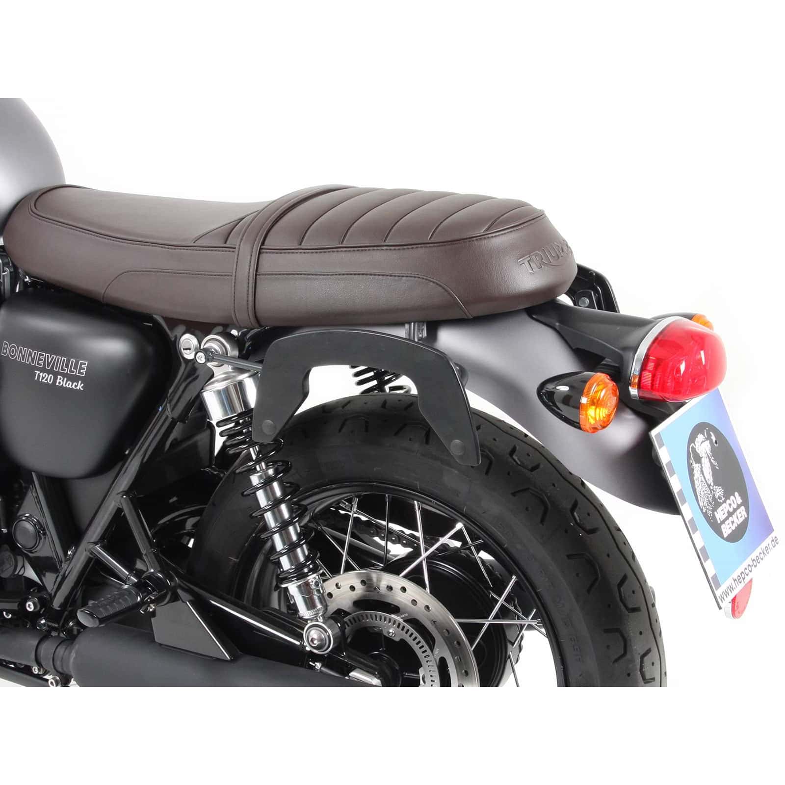 Hepco & Becker Seitentaschenhalter C-Bow schwarz für Speed Twin 900 23-24 - Motorradzubehör - Motorradgepäck