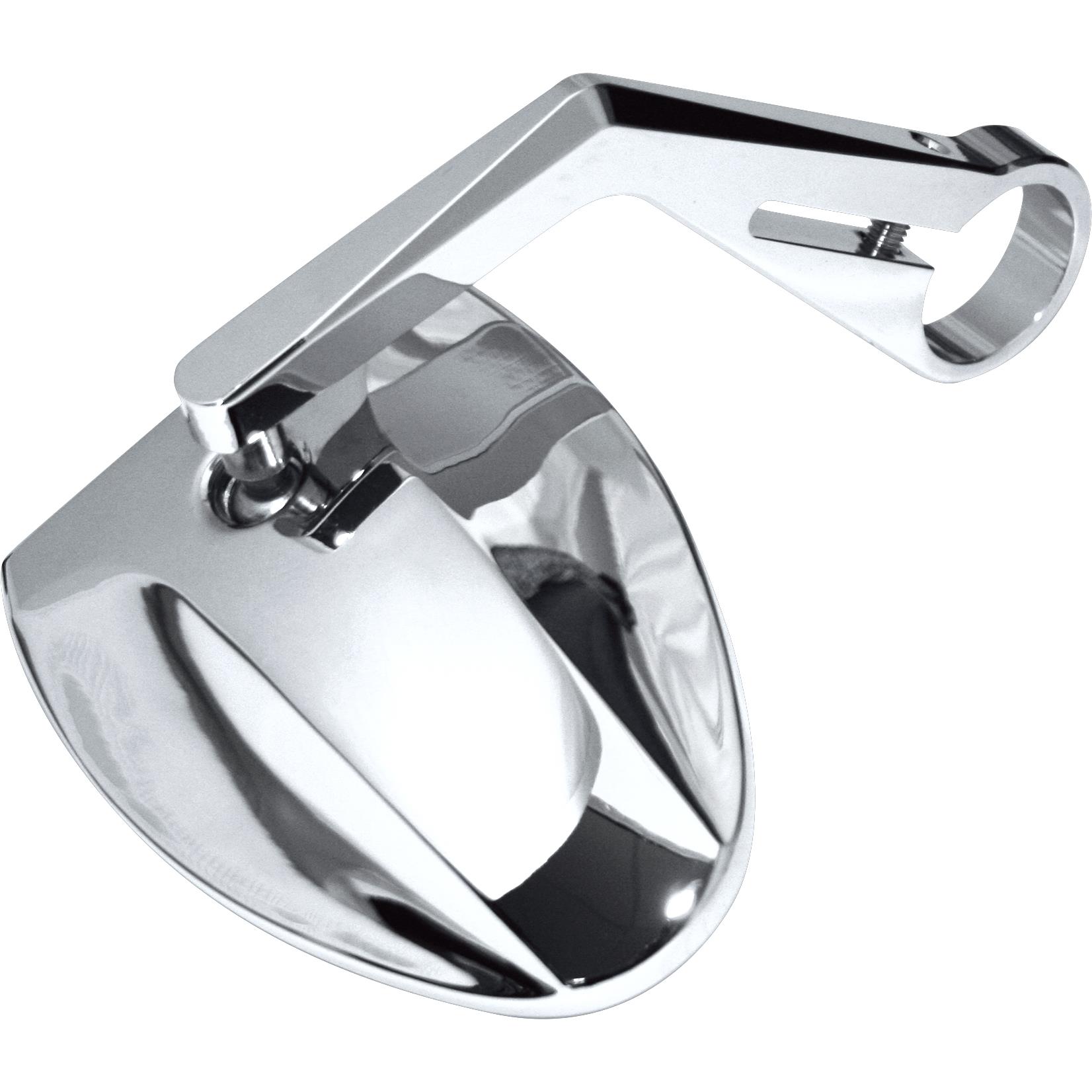 Highsider Lenkerendenspiegel für 22/25,4mm Ferrara 2 Alu chrom - Motorradteile & Ersatzteile - Motorradspiegel