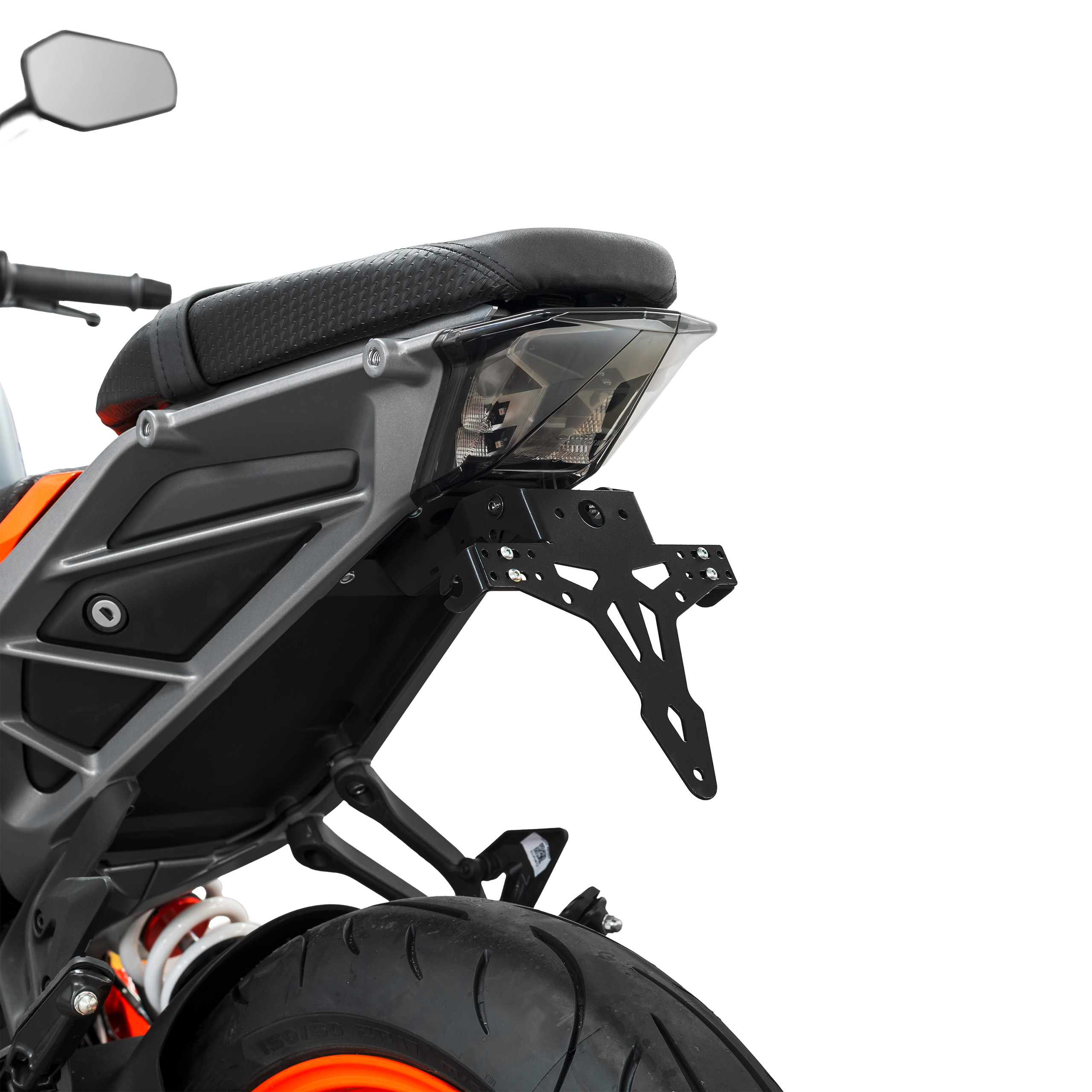 Hashiru Kennzeichenhalter für KTM Duke 125/390 2024- - Motorradteile & Ersatzteile - Anbauteile