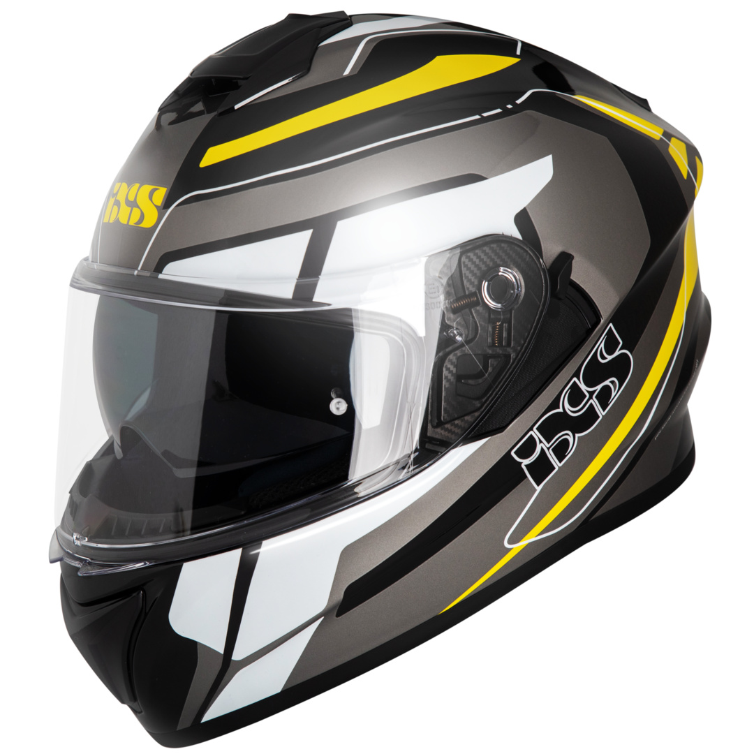 IXS-Integralhelm iXS216 2.2 grau/schwarz/neongelb S-0000823999033008