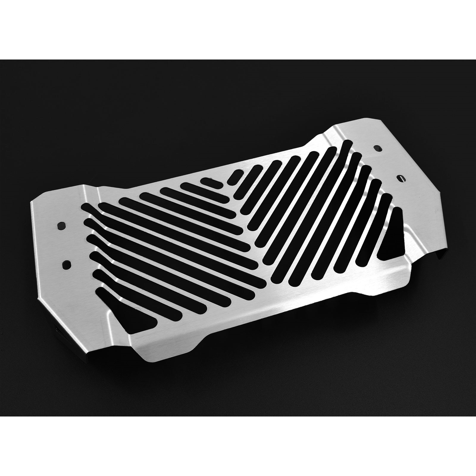 Zieger Kühlerabdeckung Clean silber für Yamaha MT-03 2016-2021 - Motorradteile & Ersatzteile - Verkleidungen & Abdeckungen
