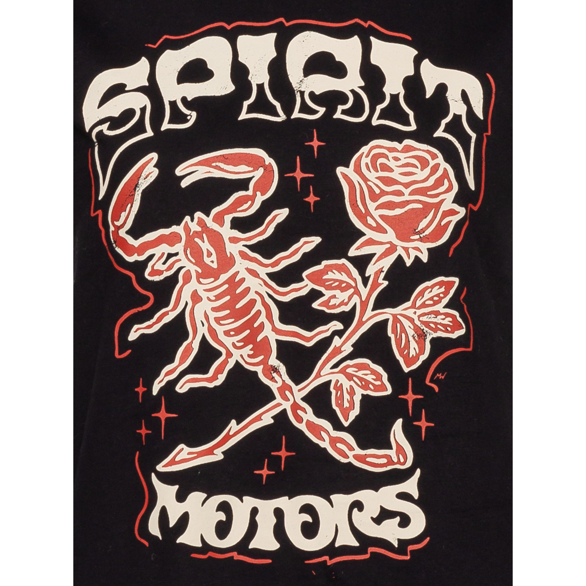 Spirit Motors-Sparkling Jodie Damen T-Shirt schwarz S-8020501999001108