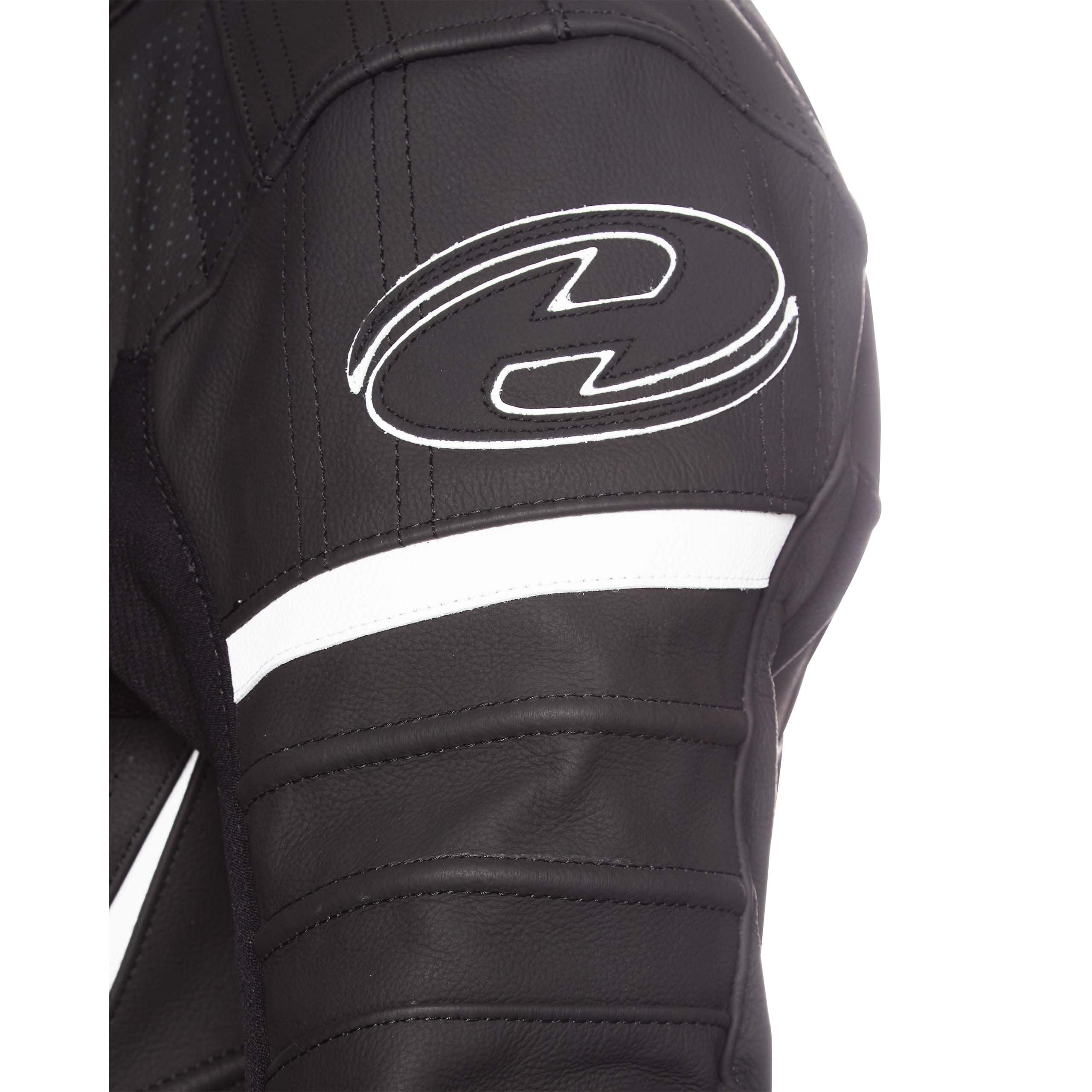 Held-Spire Lederkombi 2-tlg. schwarz/weiß 62-1207221999004312