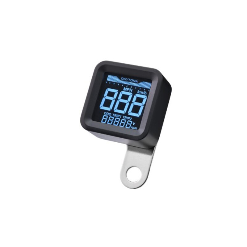 Daytona-Tacho/Drehzahlmesser Cube LCD 50x50x25mm-0001420065000000