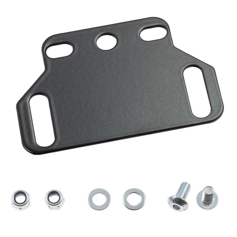 Zieger holder for license plate lighting with 25-30mm bolt spacing