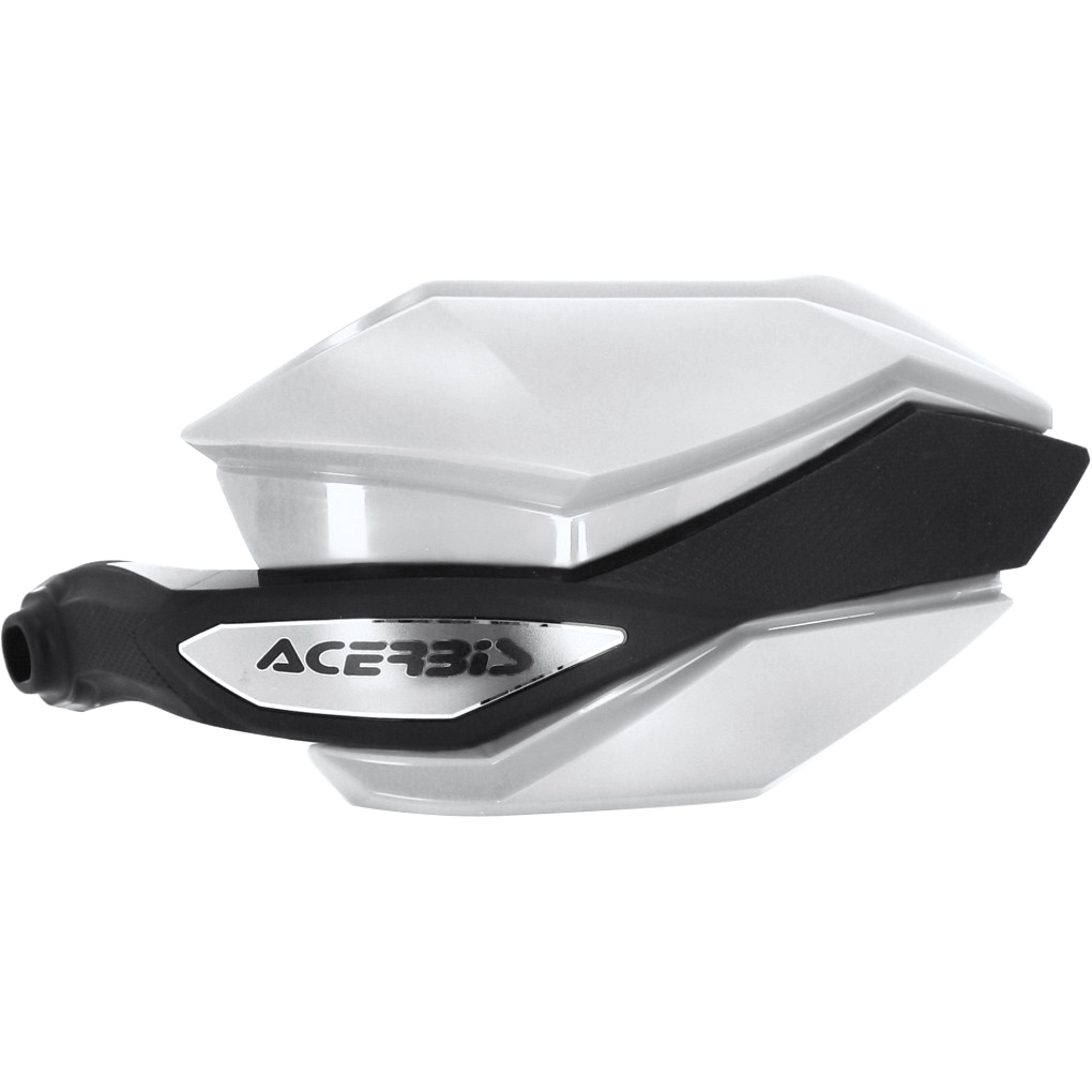Acerbis-Handprotektorenpaar Argon einstellbar weiß/schwarz-5742251075000703
