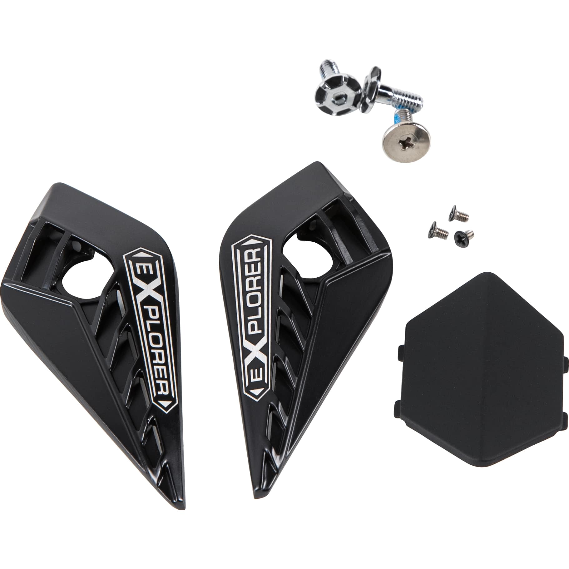 LS2-Abdeckung und Schrauben MX701 Carbon mattschwarz-4431671999014