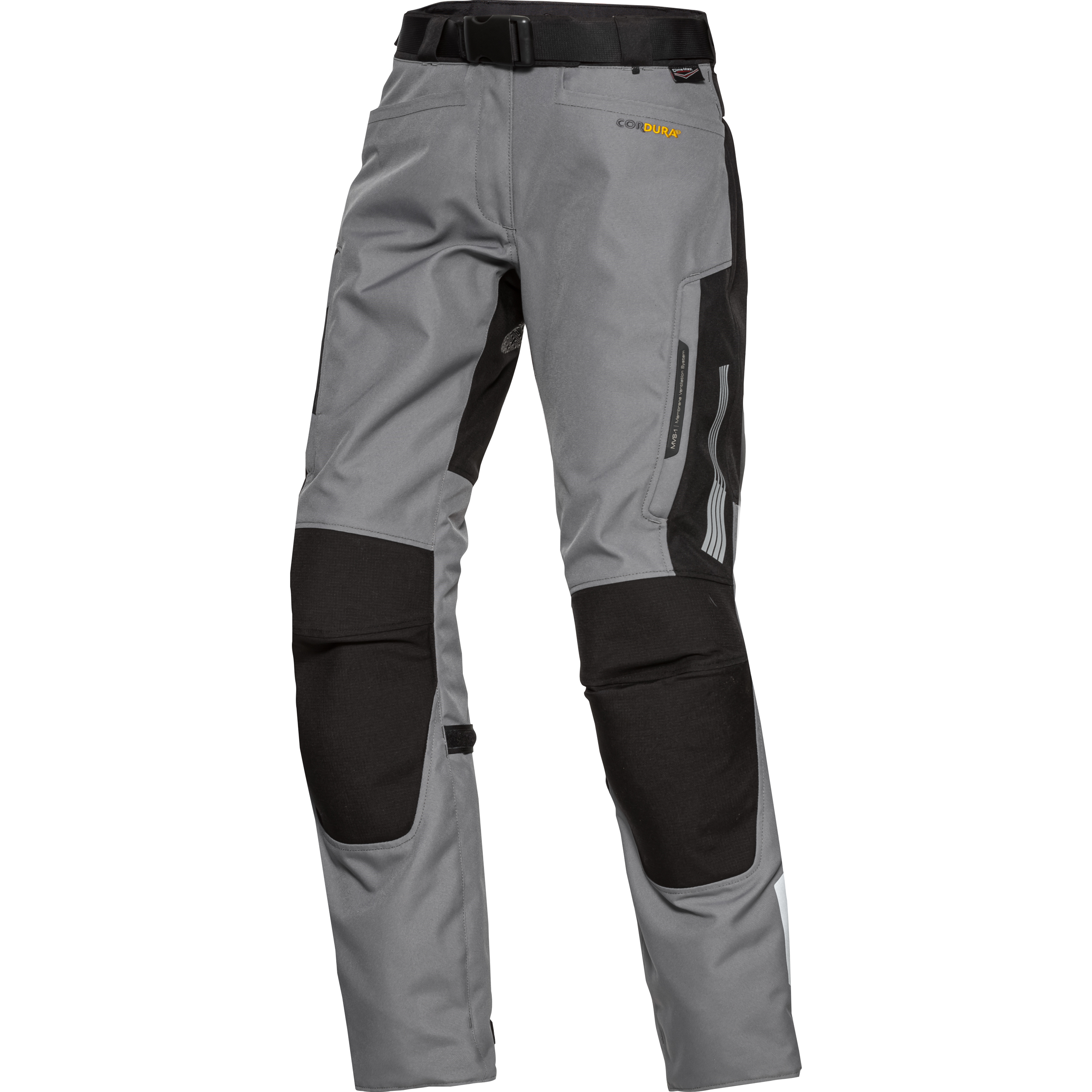 FLM Damen Touren Textilhose 3.0 grau/schwarz XL - Motorradbekleidung - Motorradhosen
