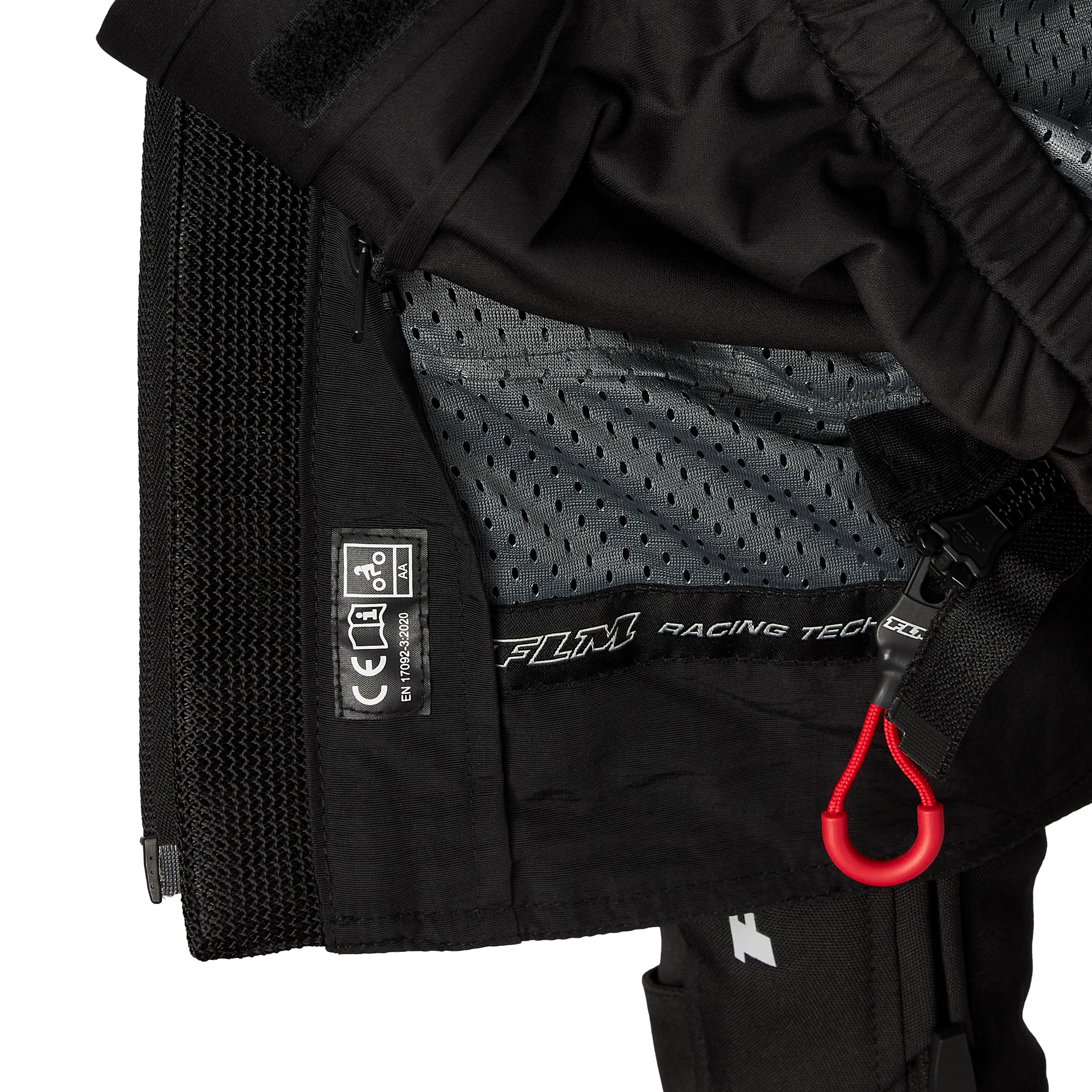FLM-Octane Textiljacke 2 schwarz/weiß L-0000827999031010