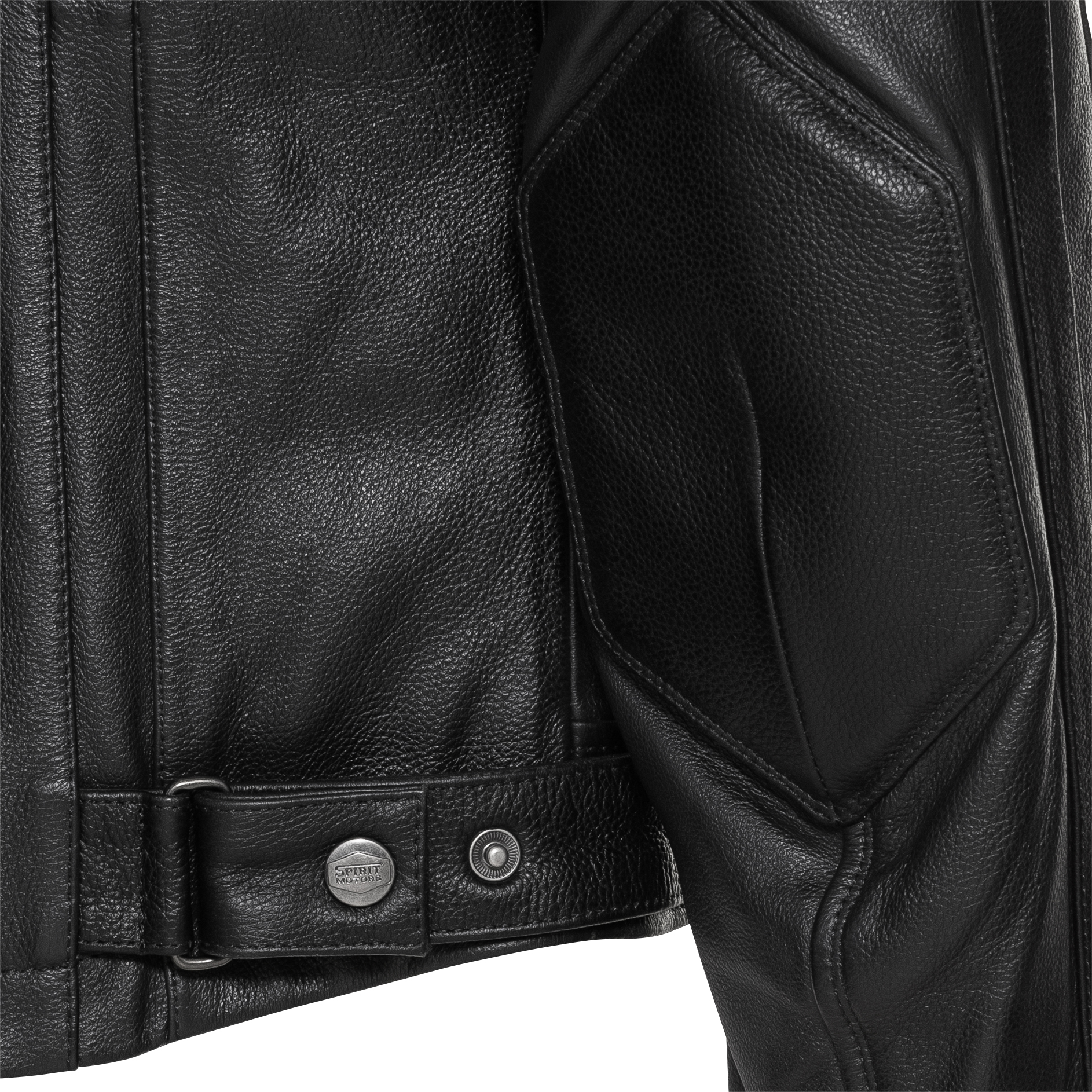 Spirit Motors-Klassik Lederjacke 4.0 schwarz XXL-1005791999001012