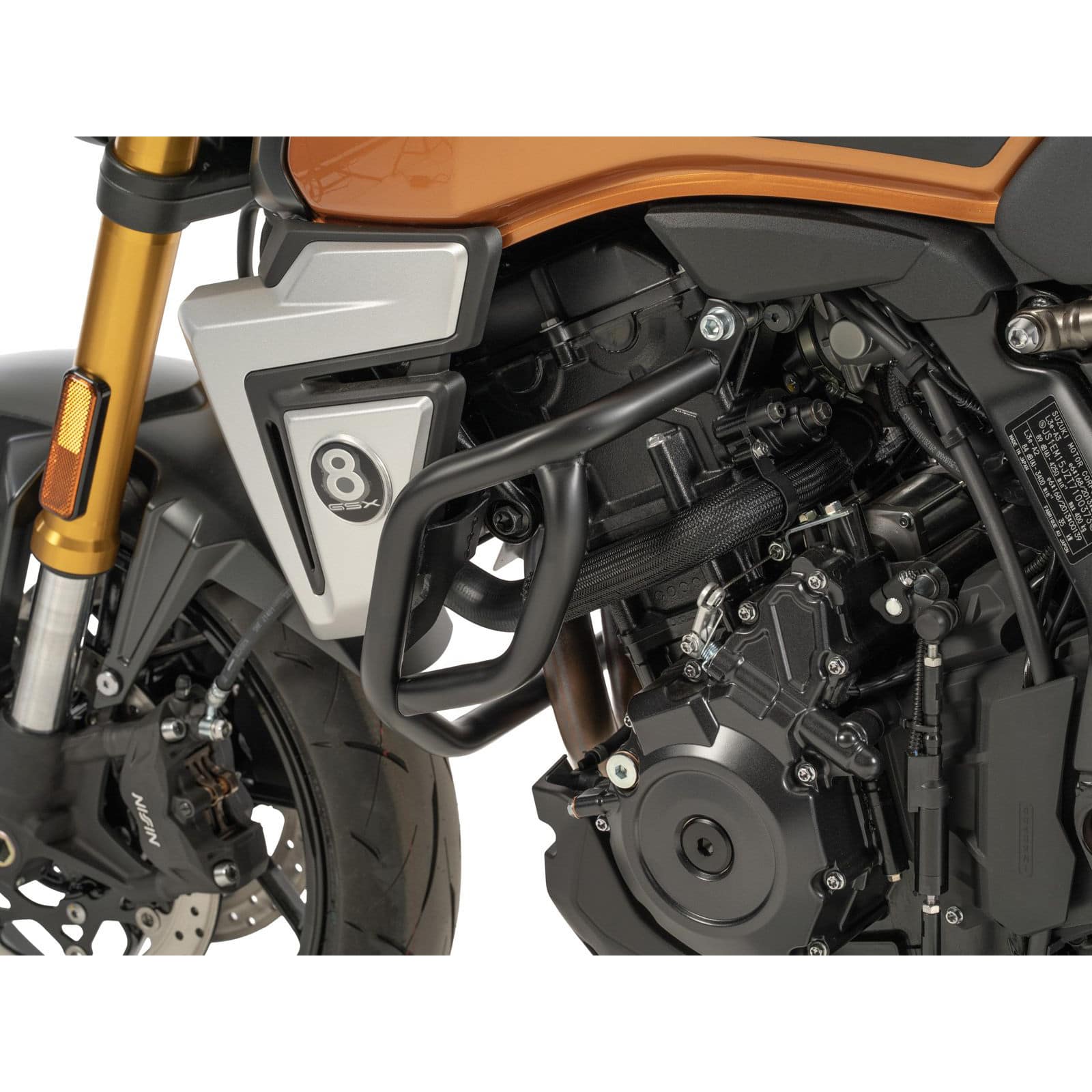 Hepco & Becker Sturzbügel schwarz für Suzuki GSX-8 T - Motorradteile & Ersatzteile - Anbauteile