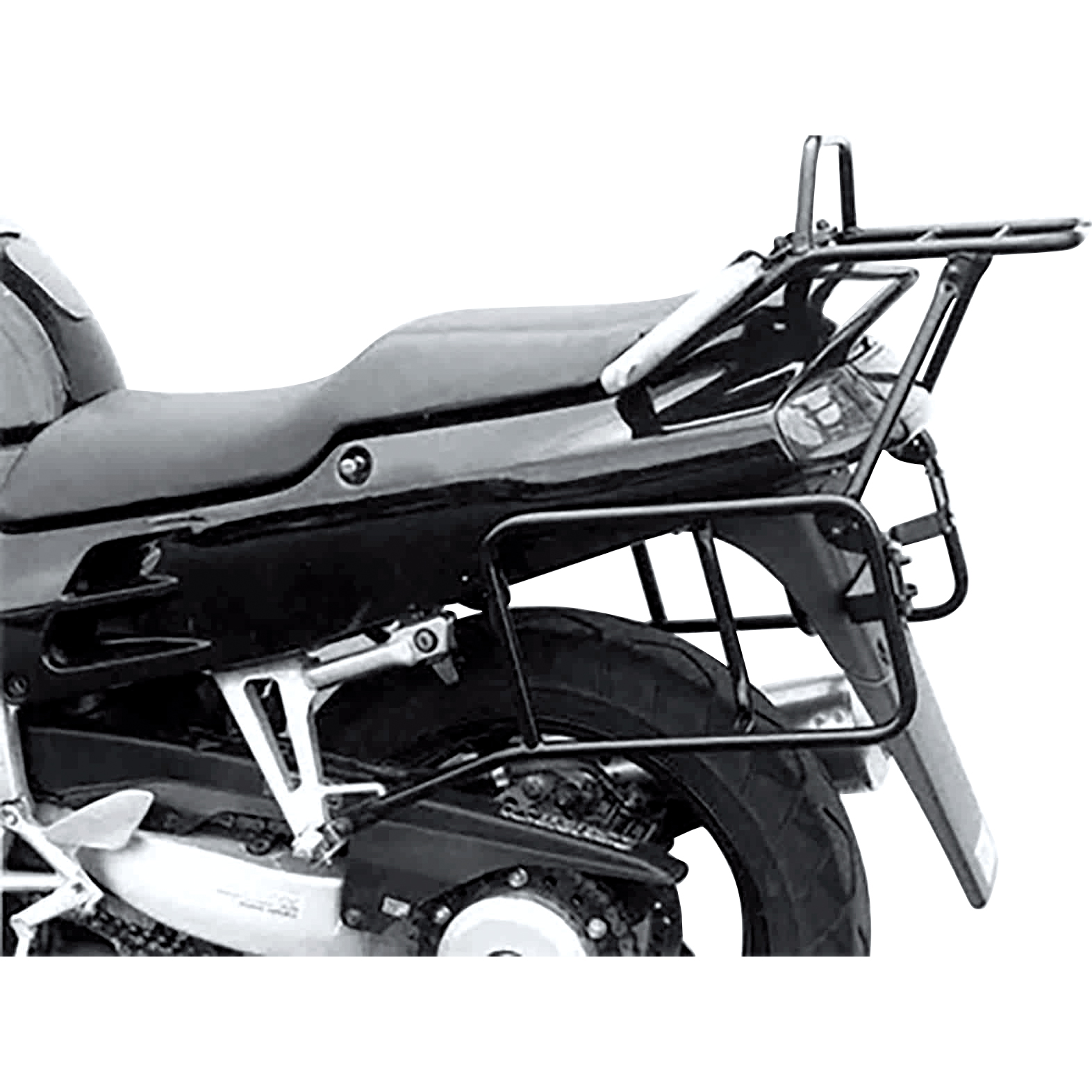 Hepco & Becker Seitenkofferträger schwarz für Honda VFR 750 F 1994-1997 - Motorradzubehör - Motorradgepäck