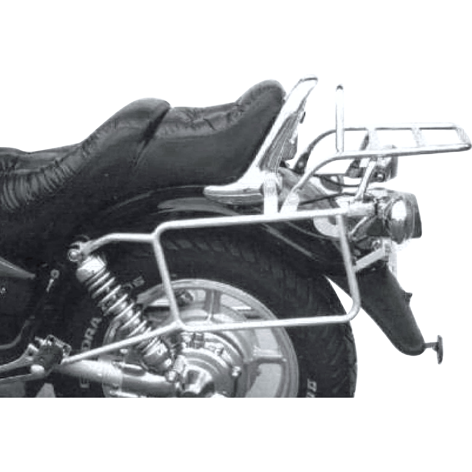 Hepco & Becker Komplett-Kofferträger chrom für XV 750/1100 Virago 1992-1999 - Motorradzubehör - Motorradgepäck