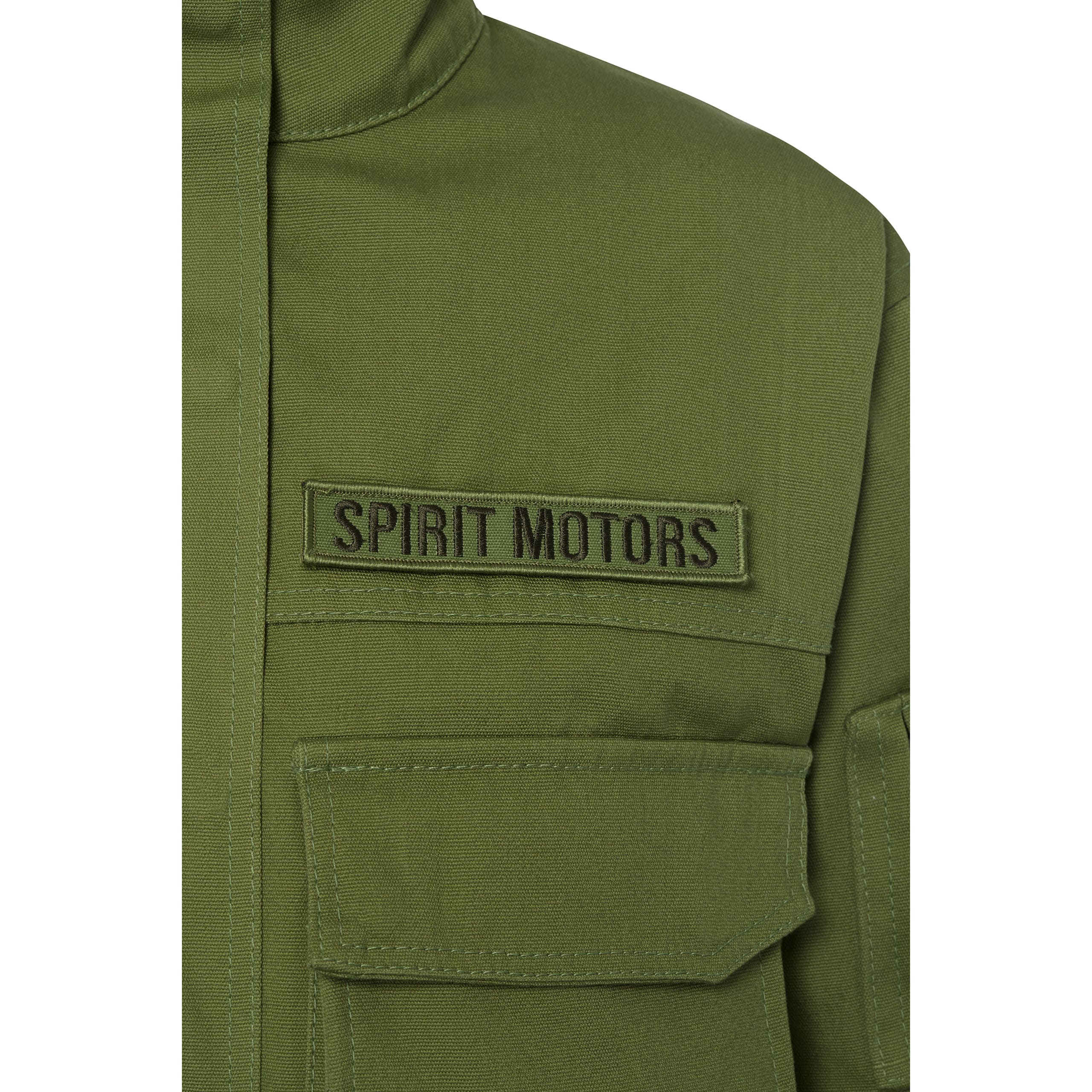 Spirit Motors-Strong Dylan Damen Textiljacke olive XS-2019241999026107