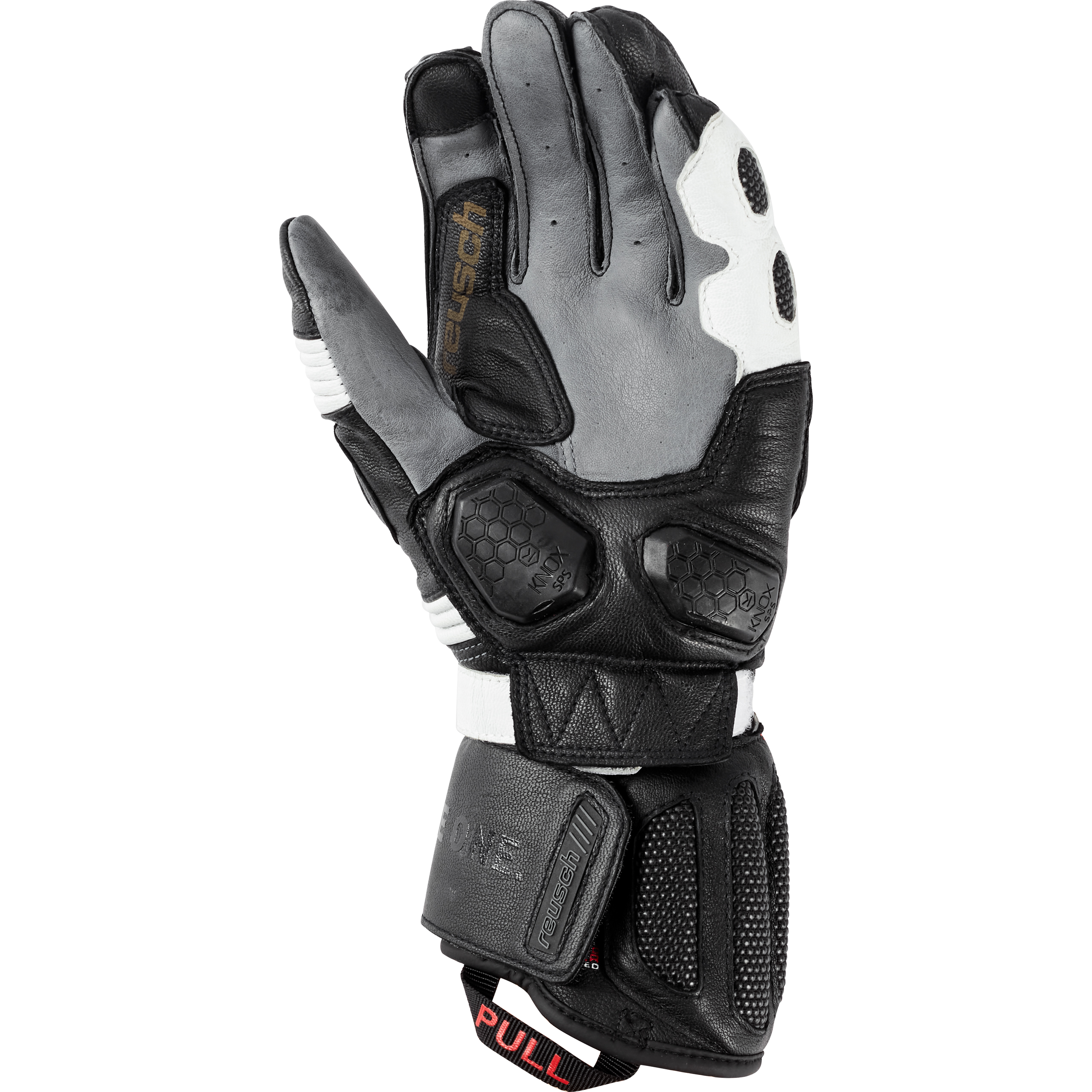 Reusch-Bella V1P Racing Damen Lederhandschuh lang weiß 6,5-3115051006004931