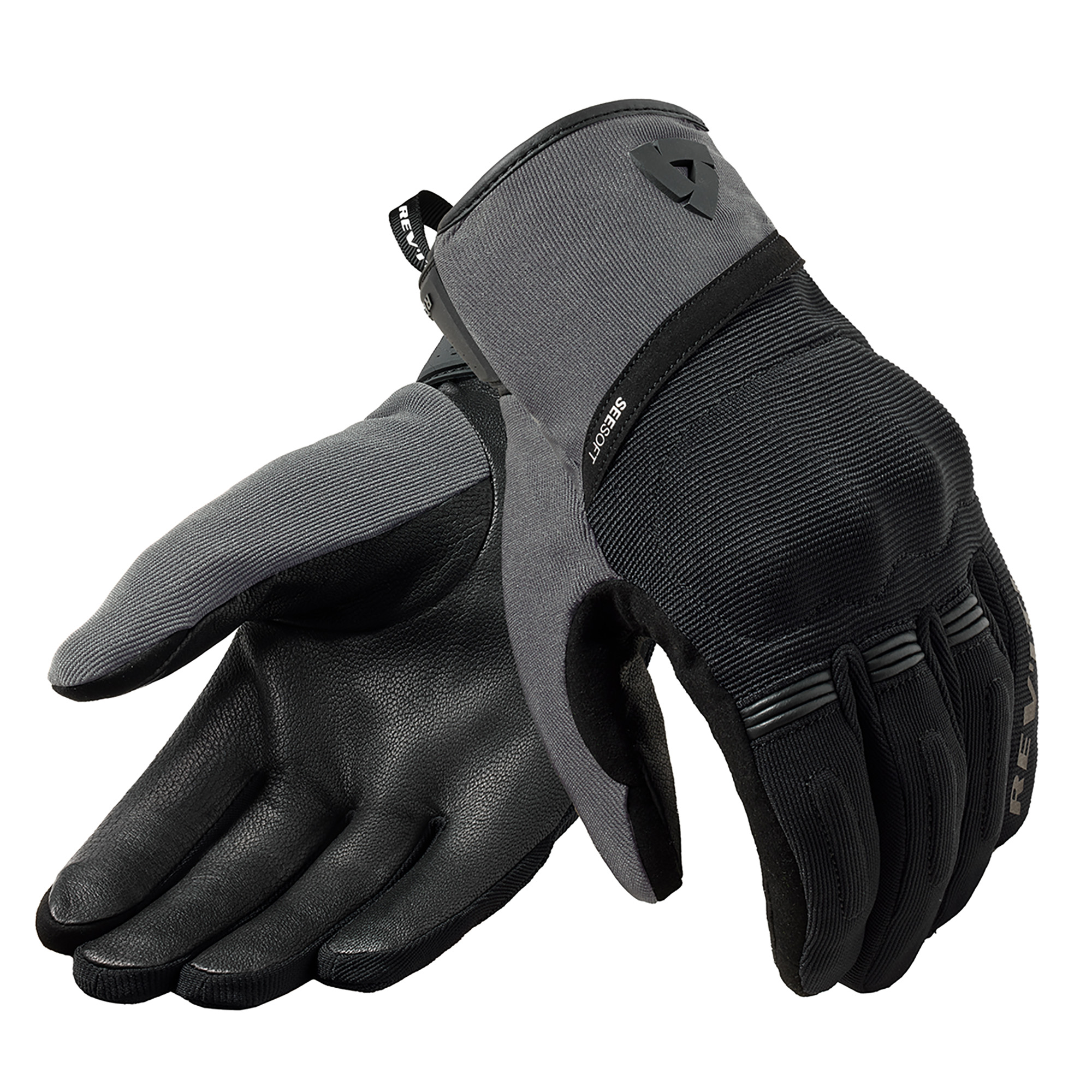REV'IT! Mosca 2 H2O Handschuh schwarz/grau S - Motorradbekleidung - Touring Motorradbekleidung