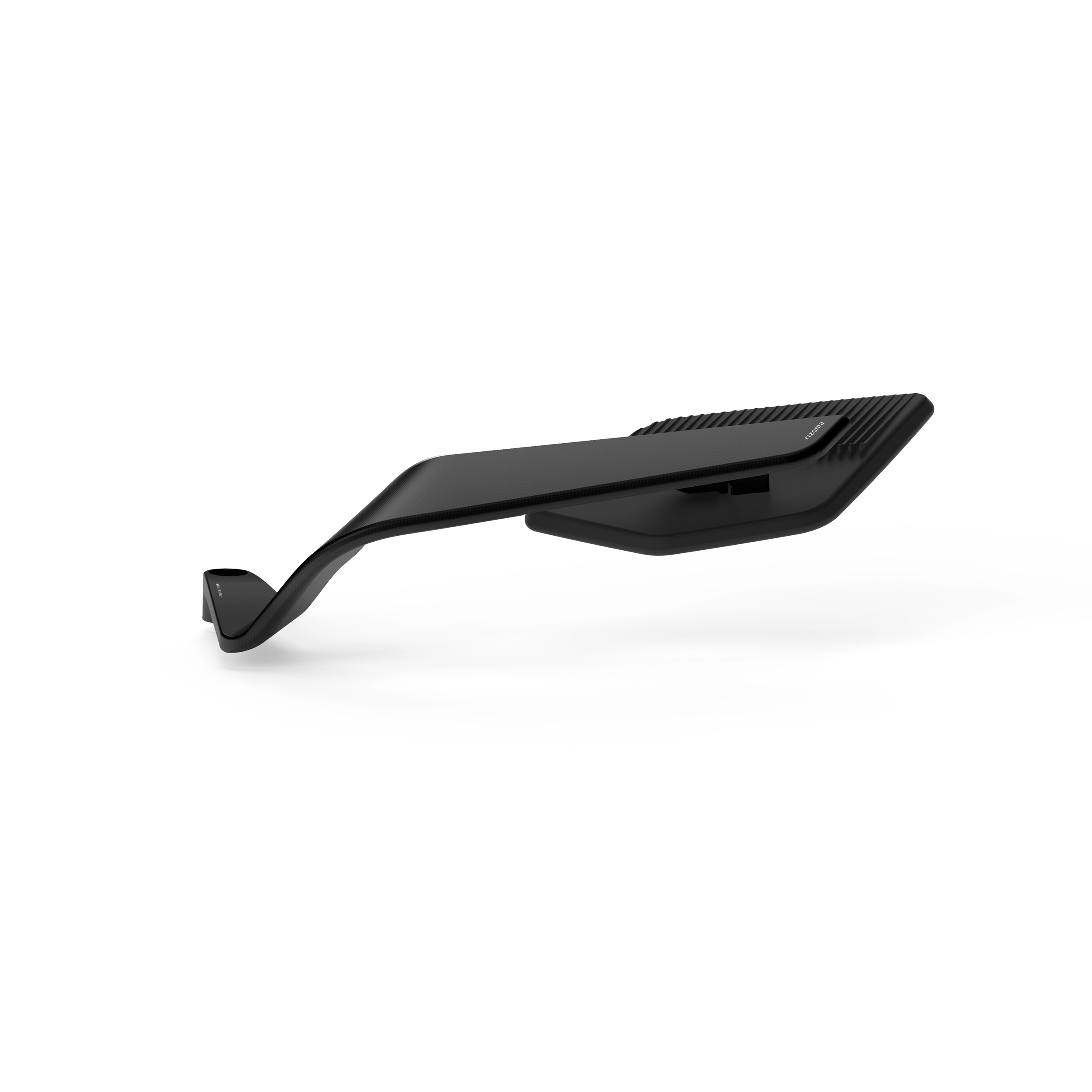 Rizoma-Lenkerspiegelpaar ohne Aufnahme Stealth-Max Naked BSN140-0001256113000001