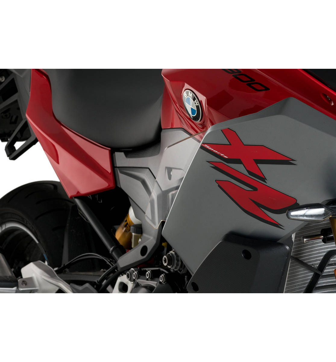 Puig clear lower side wind deflector for BMW F 900 XR