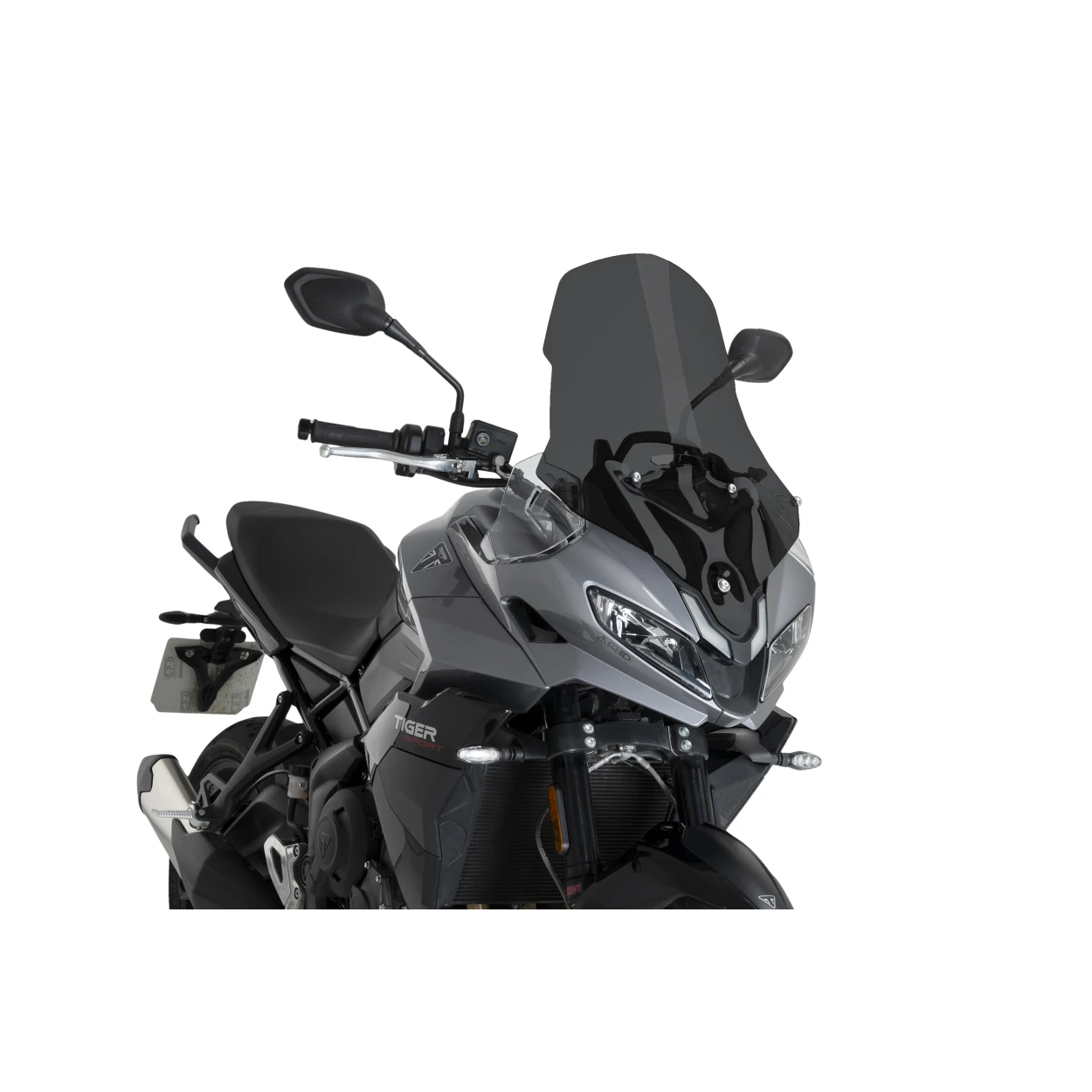 Puig Verkleidungsscheibe Touren dunkel getönt für Tiger Sport 800 - Motorradteile & Ersatzteile - Verkleidungen & Abdeckungen