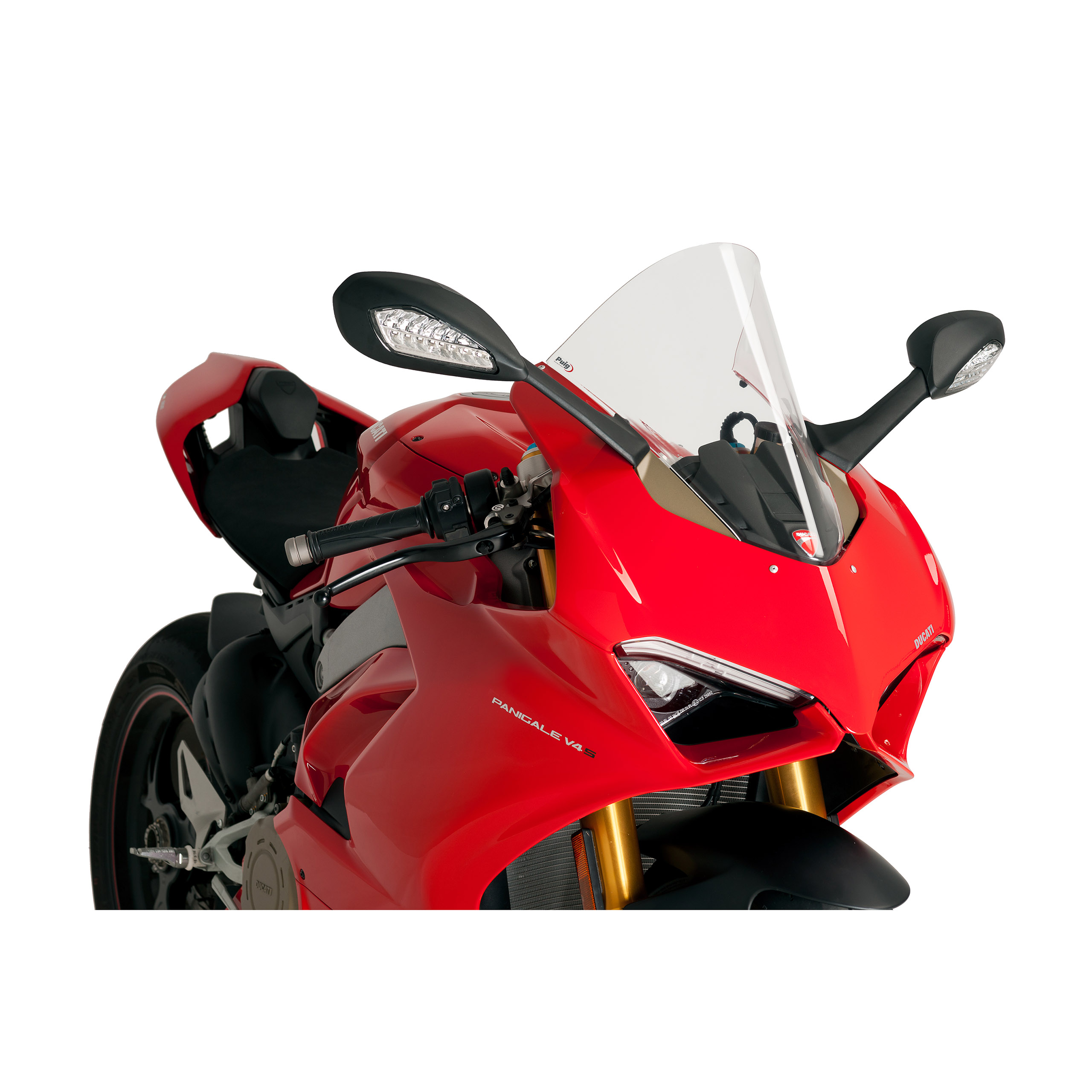 Puig Verkleidungsscheibe R-Racer klar für Ducati Panigale V4 /S/S - Motorradteile & Ersatzteile - Verkleidungen & Abdeckungen