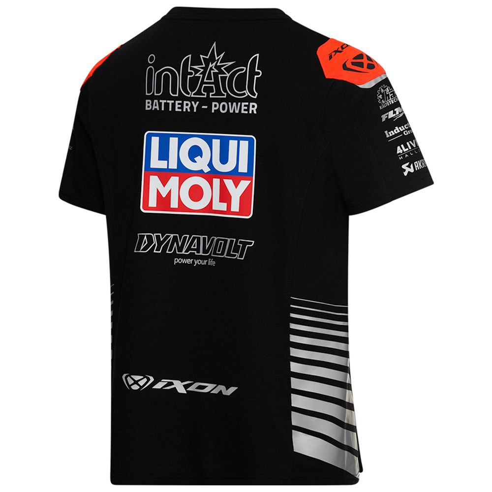 Ixon-Liqui Moly Dynavolt Intact GP Team T-Shirt 2025 schwarz M-0001558999001009