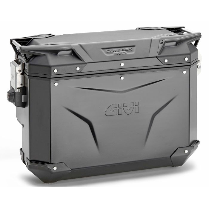Givi-Monokey® Cam-Side Alukoffer Outback Evo S schwarz rechts 33-0000435201000001