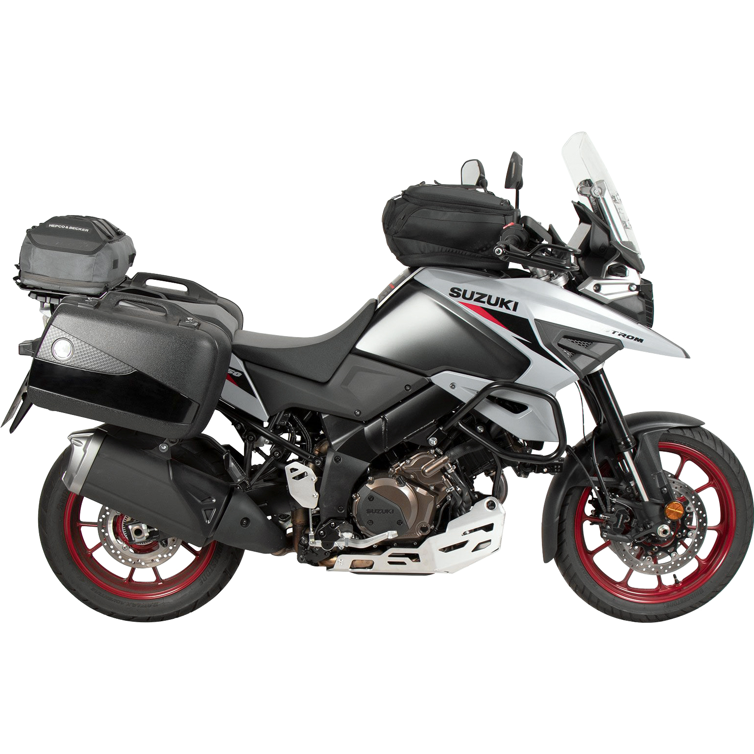 Hepco & Becker Seitenkofferträger schwarz für Suzuki DL 1050 V-Strom 2023- - Motorradzubehör - Motorradgepäck