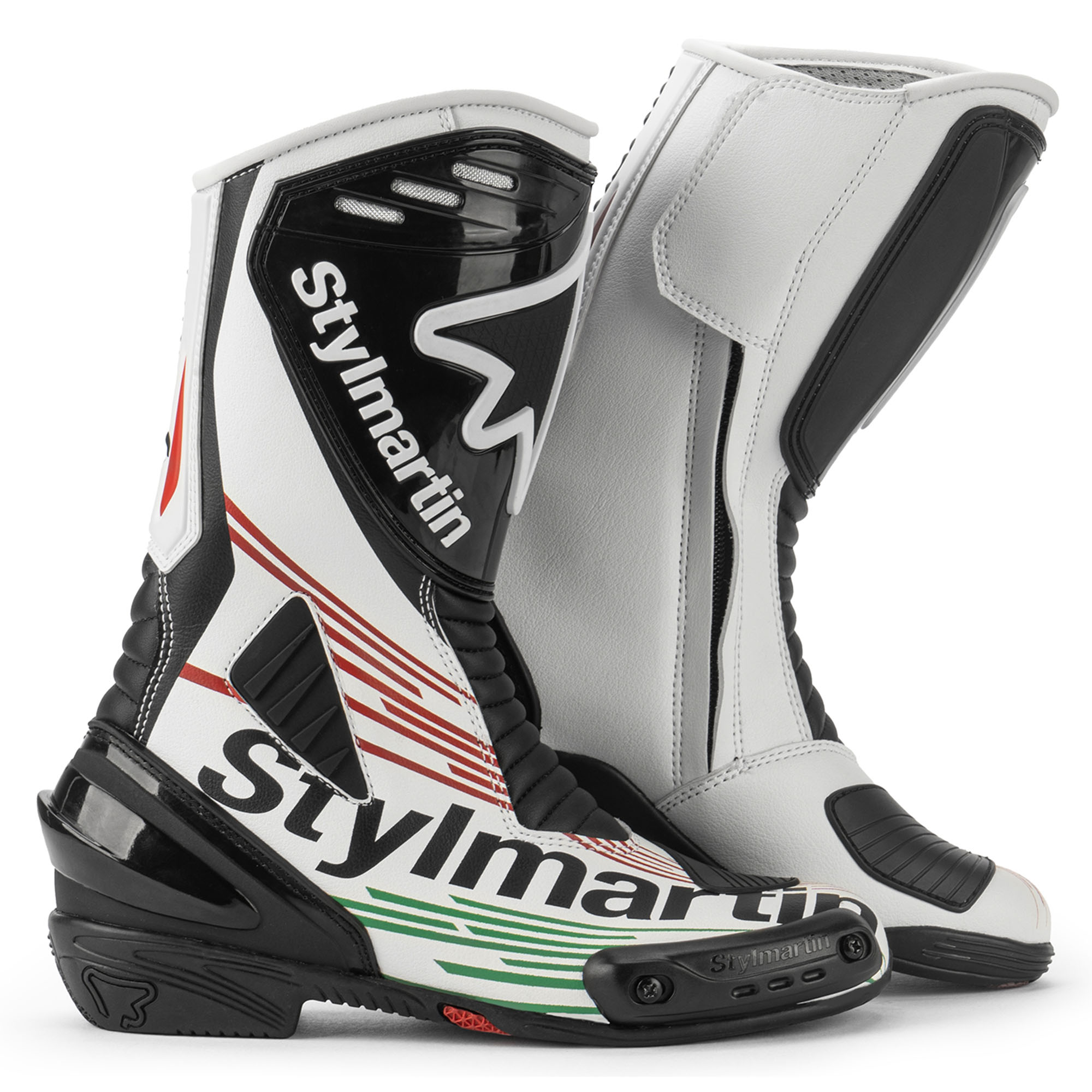 Stylmartin-Dream RS Evo Kinder Motorradstiefel weiß/schwarz 34-0001840999114734