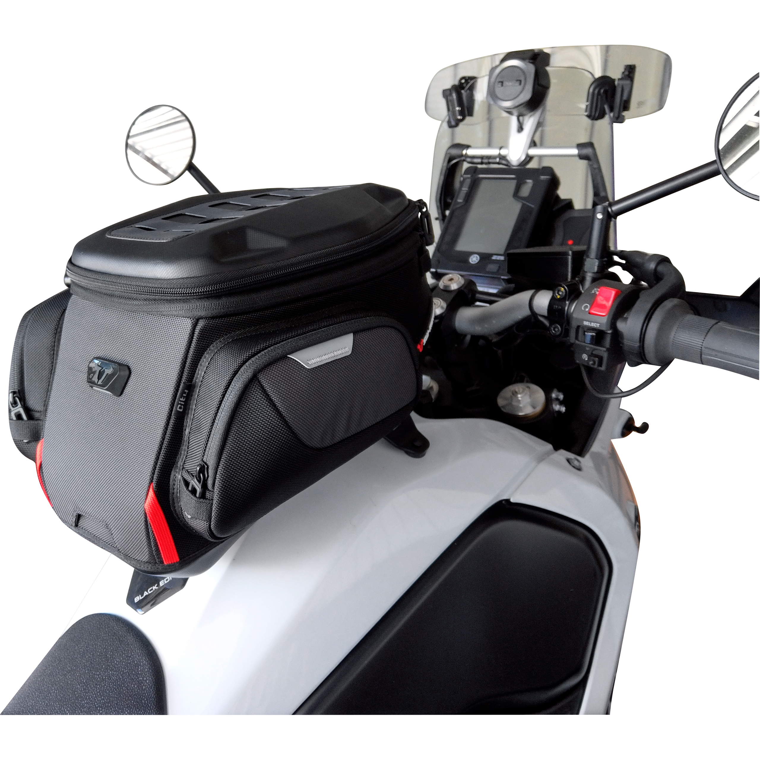 SW-MOTECH-Tankrucksack Quick-Lock PRO City 11-14 Liter Stauraum-5737231000000040