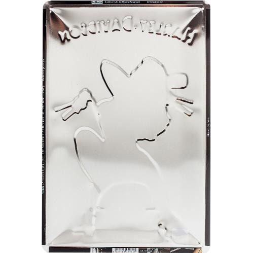 Nostalgic-Art-Blechschild 20 x 30 "Harley-Davidson Biker Babe"-5696701207000120