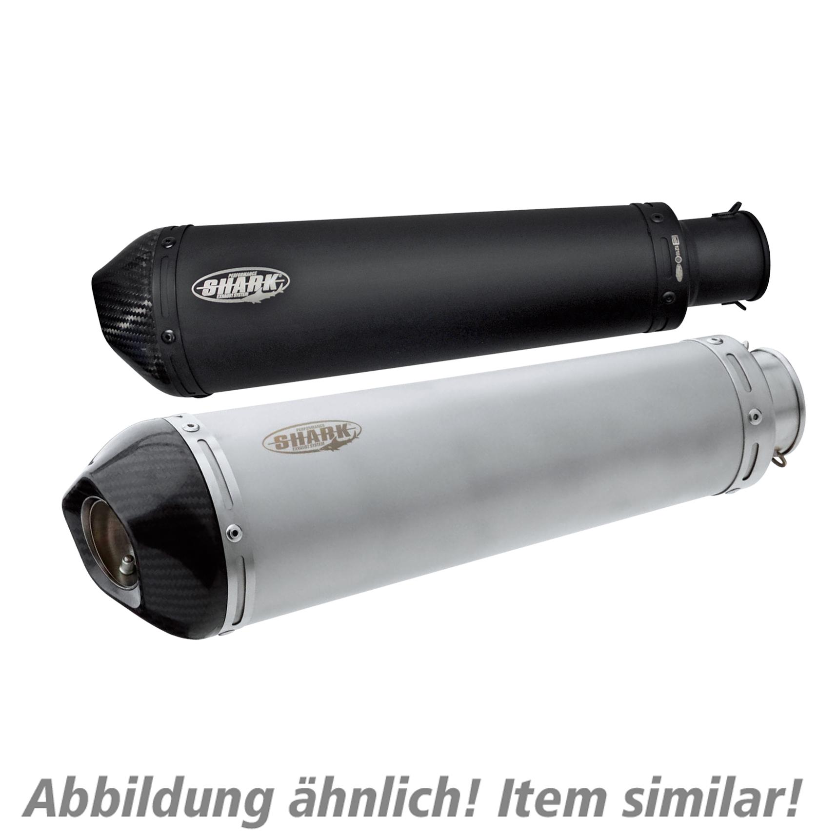 Shark exhaust-DSX-7 Auspuff für Yamaha XJR 1300 2007-2016 schwarz-5706041000999431
