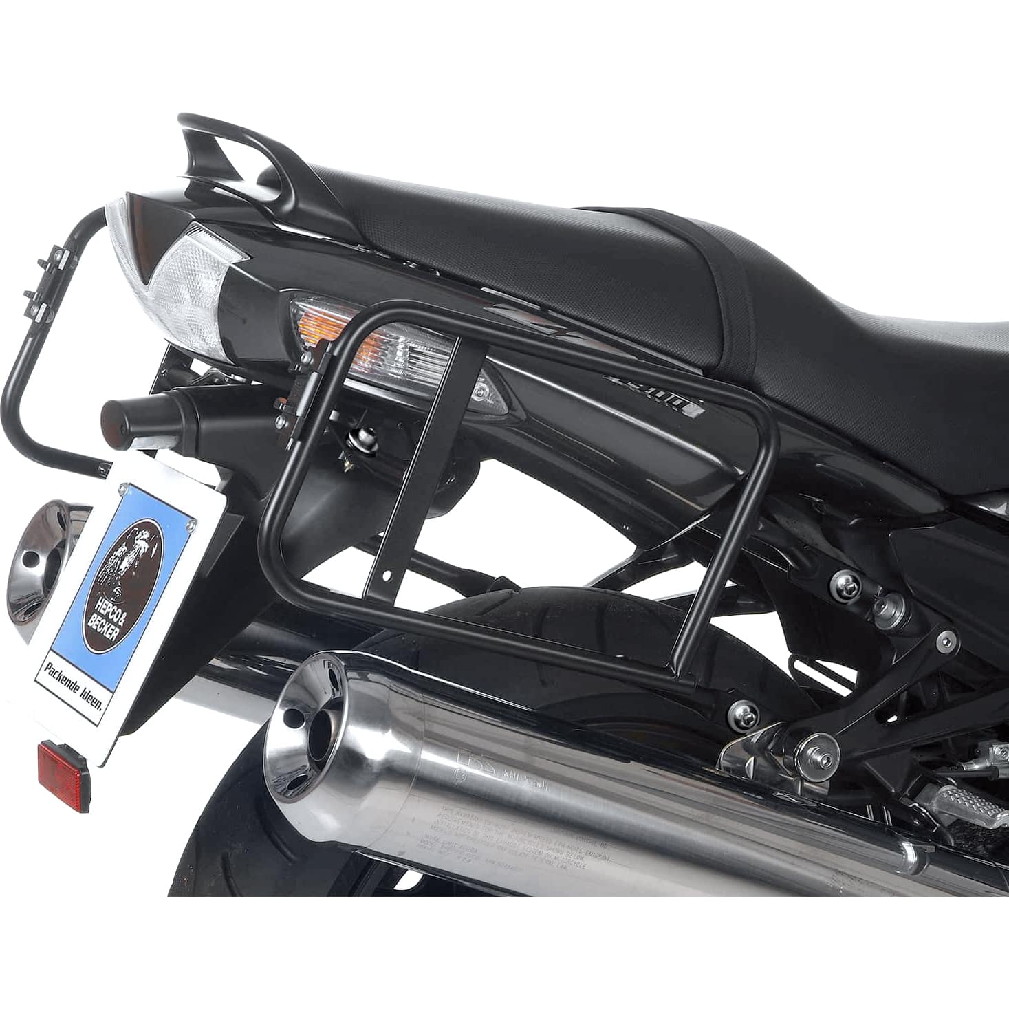 Hepco & Becker Lock-it Seitenkofferträger schwarz für ZZ-R 1400 2006-2011 - Motorradzubehör - Motorradgepäck