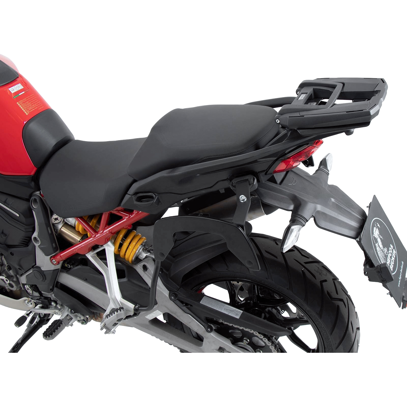 Hepco & Becker C-Bow Seitentaschenhalter schwarz für Multistrada V4 21-24 - Motorradzubehör - Motorradgepäck