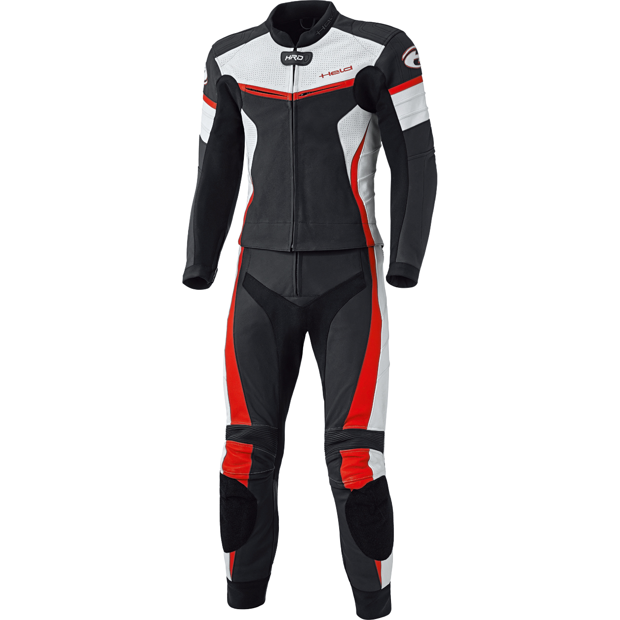 Held Spire Lederkombi 2-tlg. schwarz/rot 48 - Motorradbekleidung - Motorradbekleidung Herren
