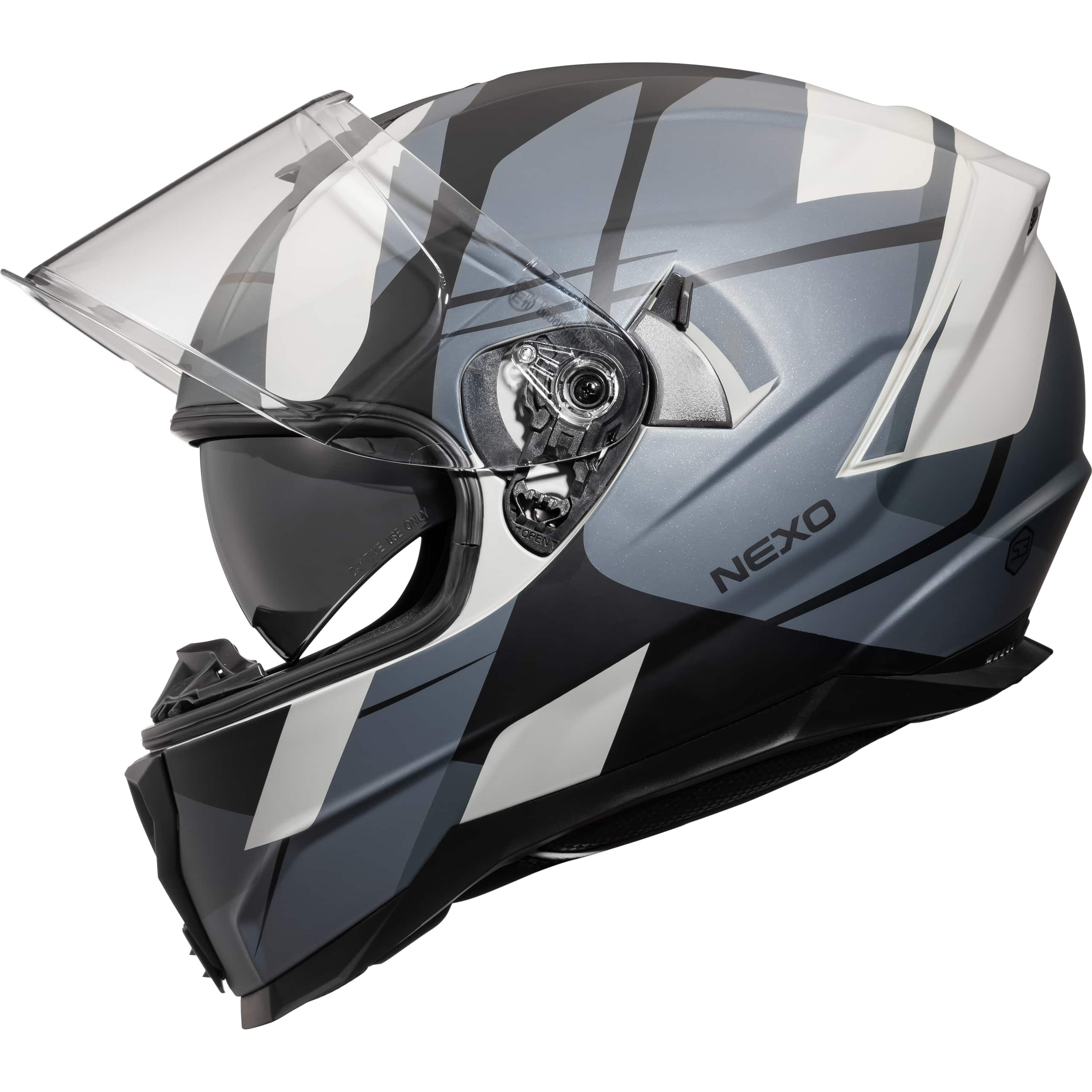 Nexo-Integralhelm Comfort II Silber Dekor #24-4604121999033