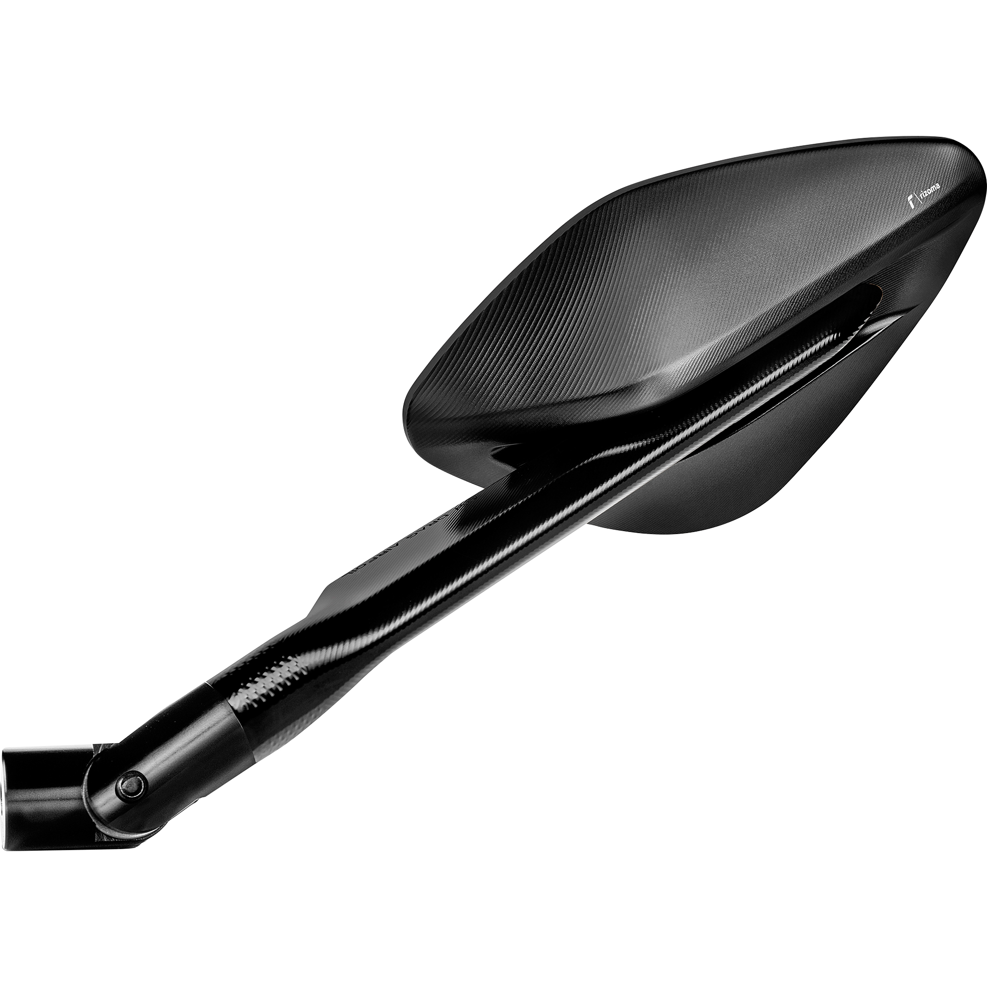 Rizoma-Verkleidungsspiegel ohne Aufnahme Namic BS322B schwarz links-5736071116000940