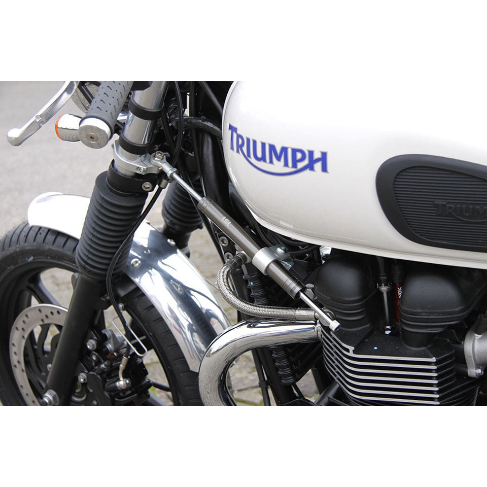 LSL Lenkungsdämpfer Kit für Triumph Thruxton, Bonneville 01-15 - Motorradteile & Ersatzteile - Federung & Gabel