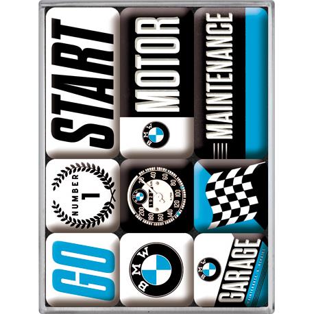 Nostalgic-Art-Magnet-Set "BMW Motor"-5724621