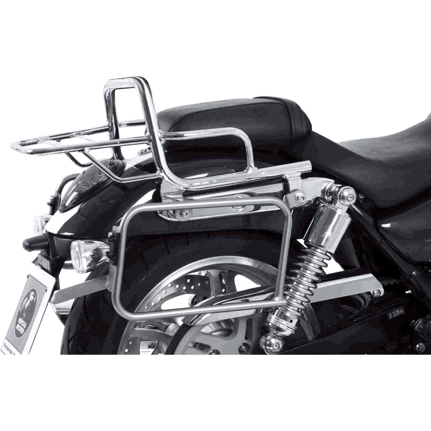 Hepco & Becker Seitenkofferträger schwarz für Triumph Thunderbird 1600/1700 - Motorradzubehör - Motorradgepäck