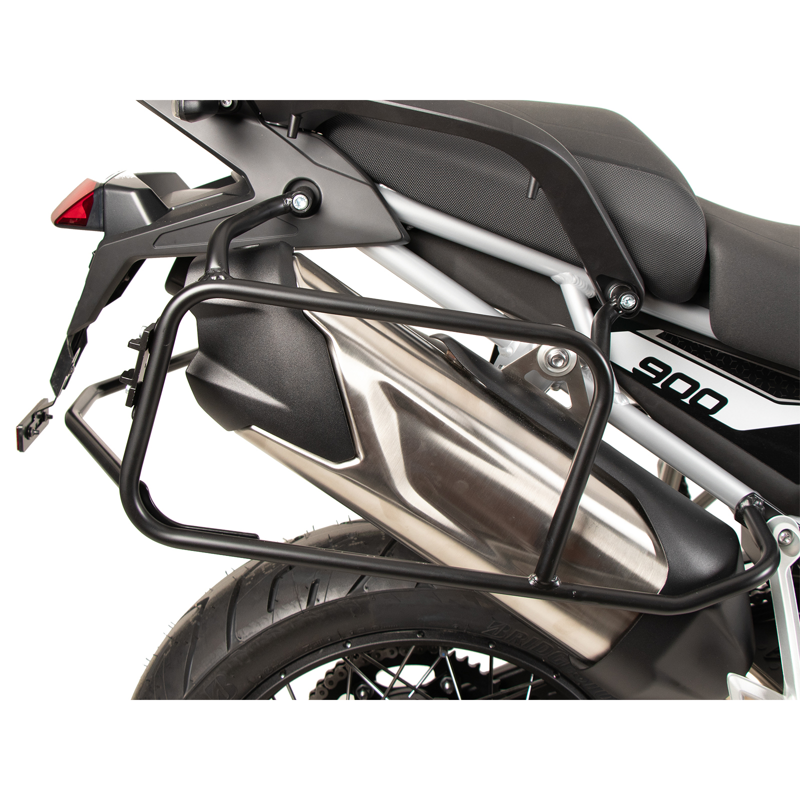 Hepco & Becker Seitenkofferträger schwarz für Tiger 900 Rally Pro 2024- - Motorradzubehör - Motorradgepäck