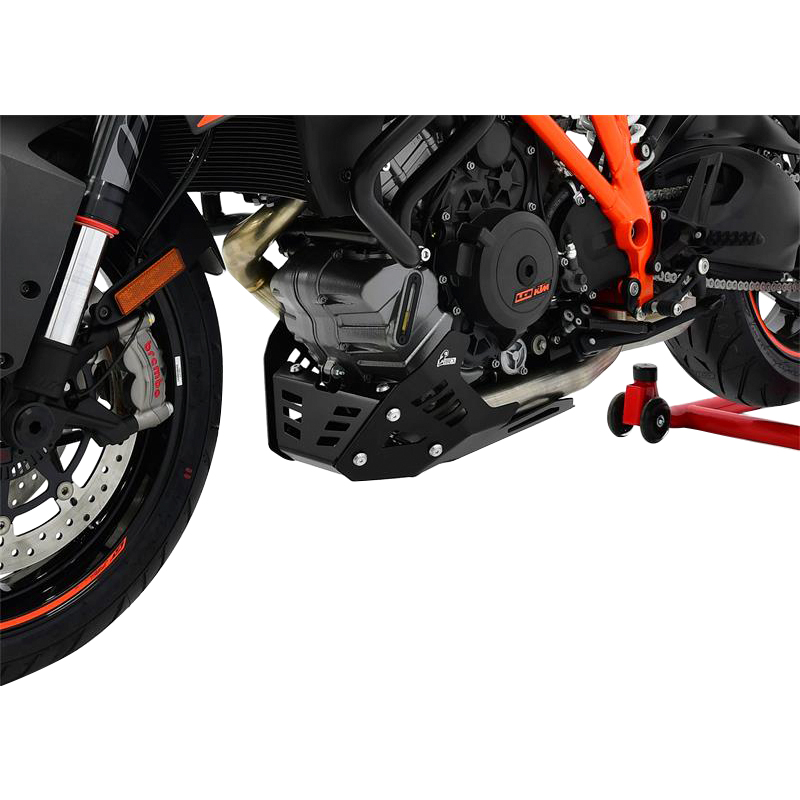 Zieger Motorschutz Alu schwarz für KTM 1290 Super Duke GT 2016-2021 - Motorradteile & Ersatzteile - Verkleidungen & Abdeckungen
