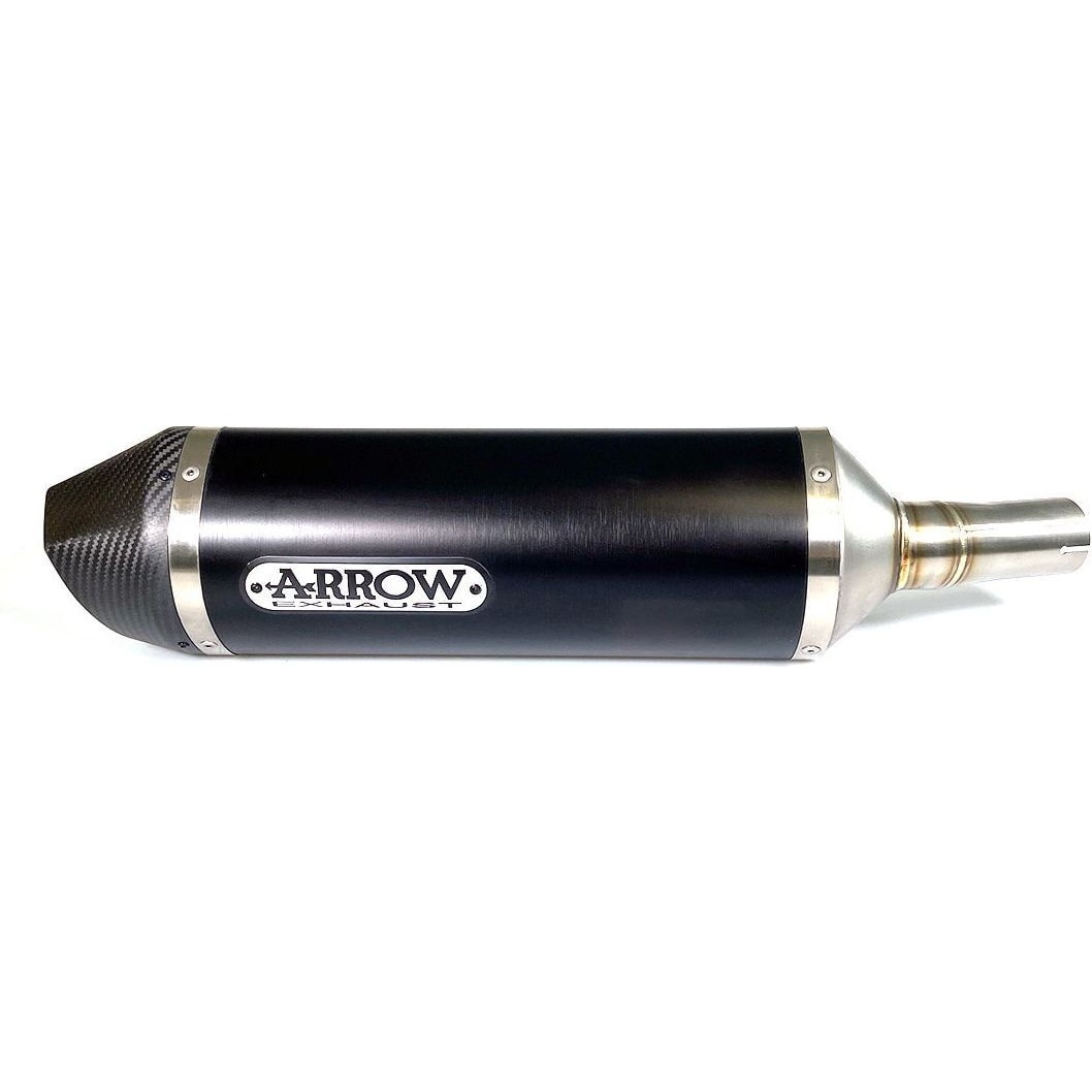 Arrow Exhaust Auspuff Race-Tech 71874AKN schwarz/Carbon f. Ninja/Z 400 18- - Motorradteile & Ersatzteile - Auspuff