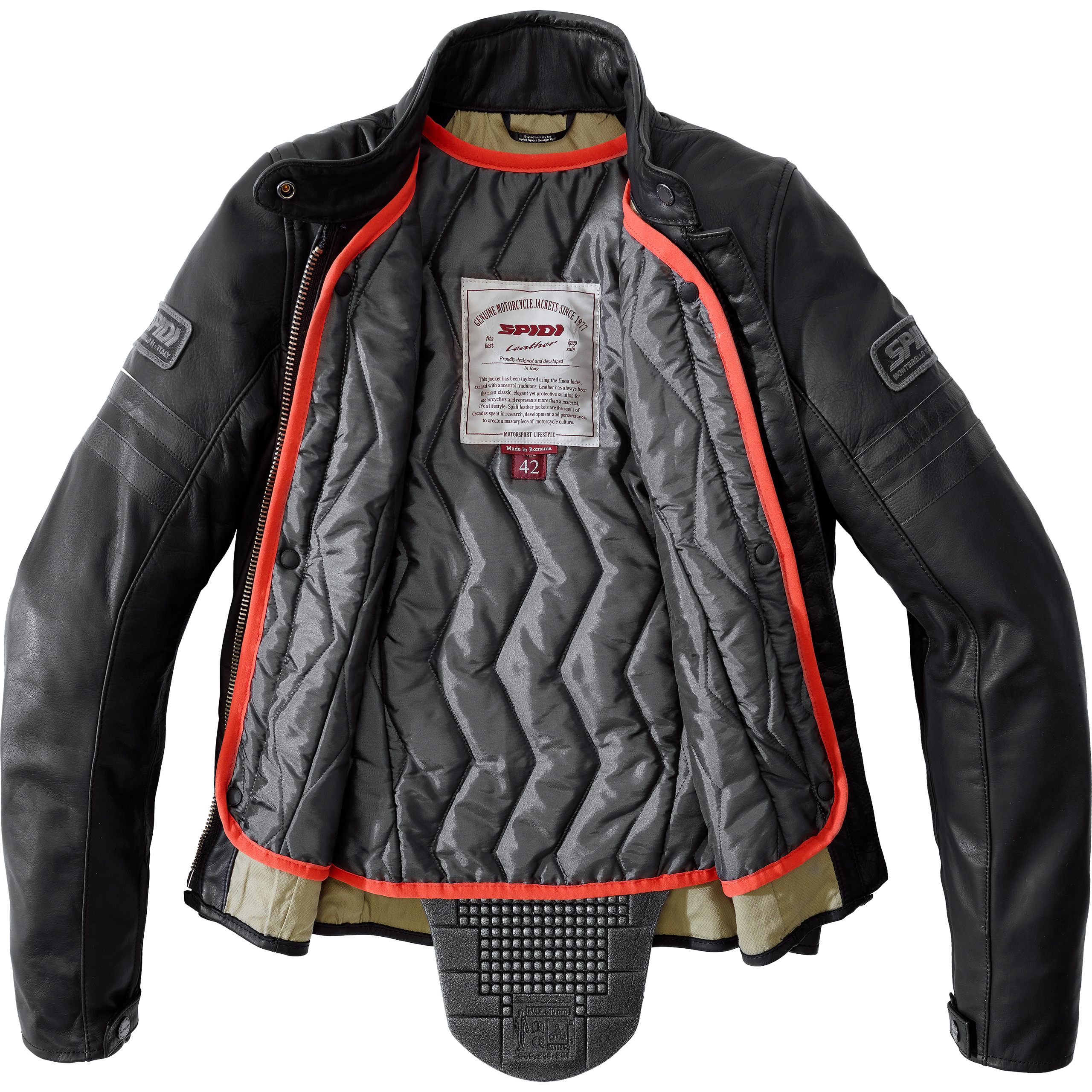 SPIDI-Vintage Damen Lederjacke-1006251999001407