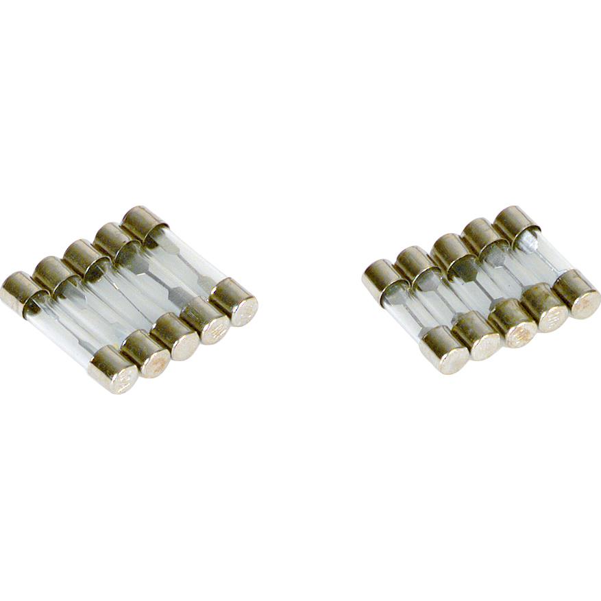 Paaschburg & Wunderlich Glassicherungen 5er Pack 25mm 10A - Motorradteile & Ersatzteile - Elektrik