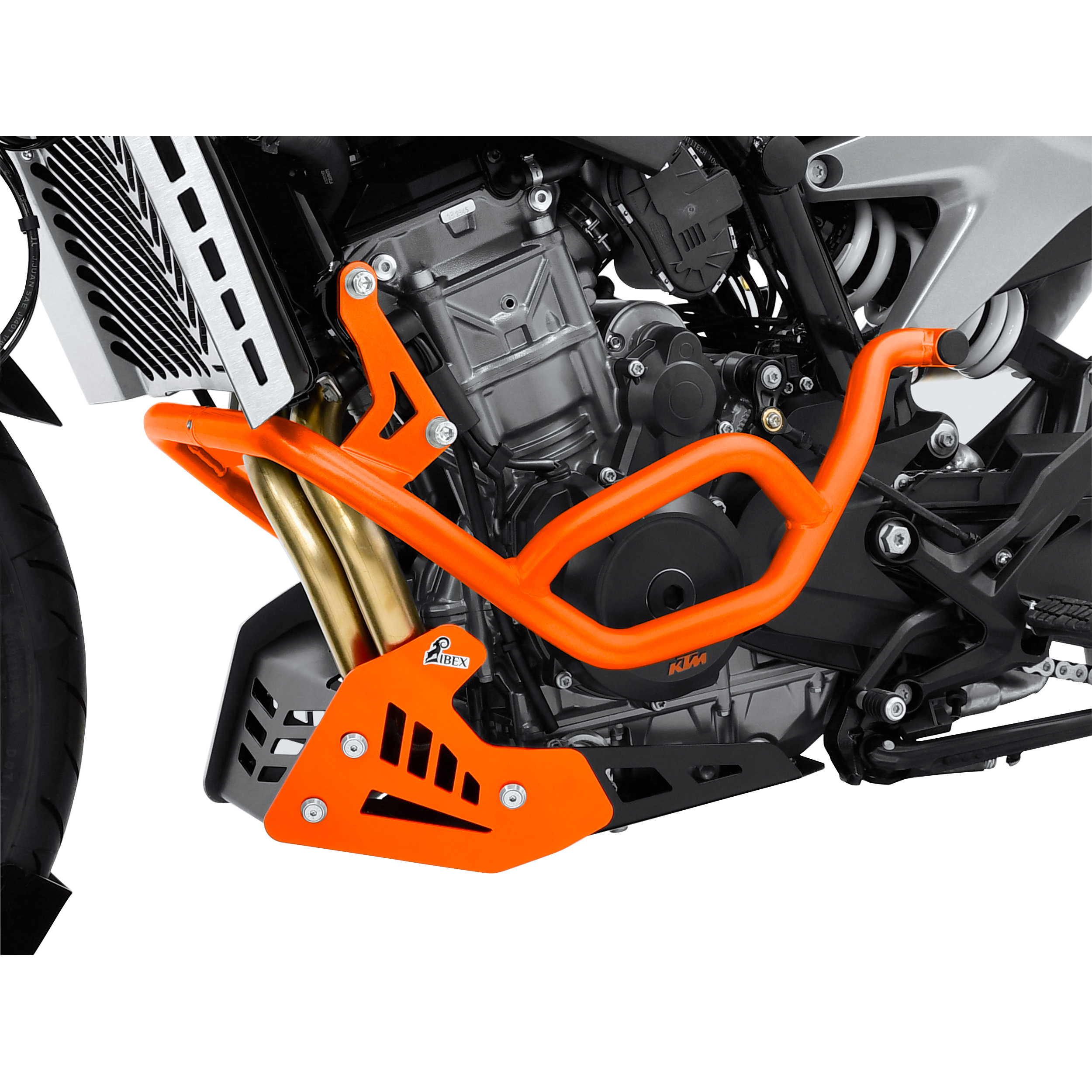 Zieger Sturzbügel orange für KTM Duke 790 - Motorradteile & Ersatzteile - Anbauteile