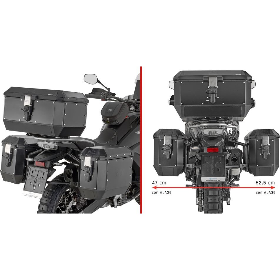 Givi Seitenträger Monokey® PLO9230MK für CFMoto MT-X 800/1000 - Motorradzubehör - Motorradgepäck