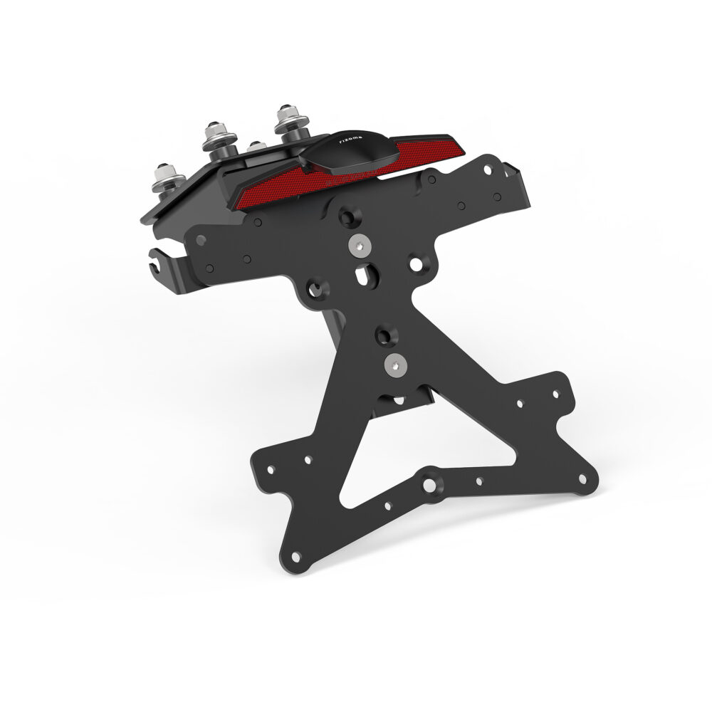 Rizoma Kennzeichenhalter Fox PT330B für Kawasaki Z 900 /SE 2025- - Motorradteile & Ersatzteile - Anbauteile