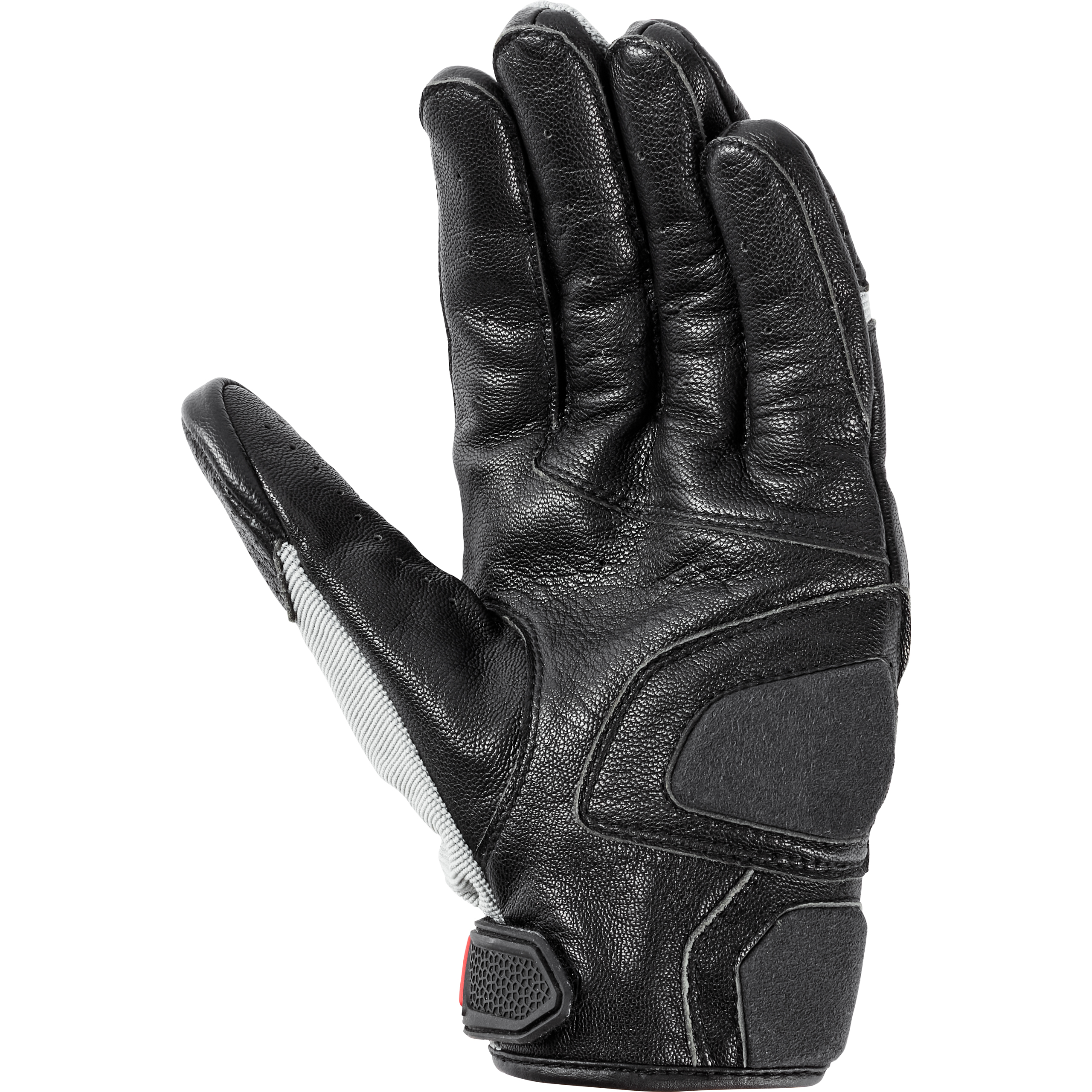 Pharao-Yukon Mesh Leder/Textilhandschuh kurz grau 7,5-3115021007007933