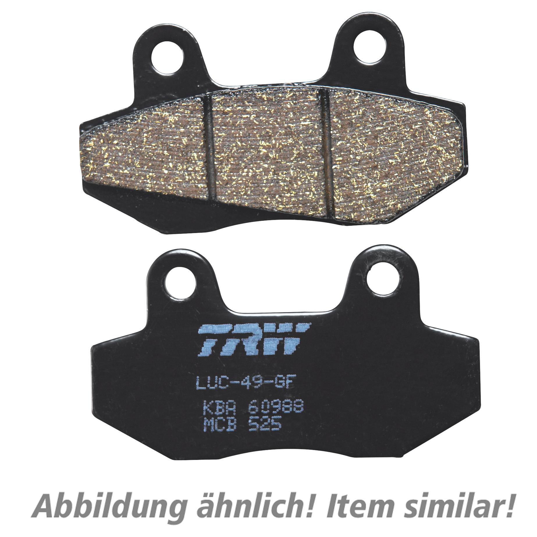 TRW Lucas-Bremsbeläge organisch MCB72  49,5/49,7x52,9/53x11,5/12,8mm-5707311267000030